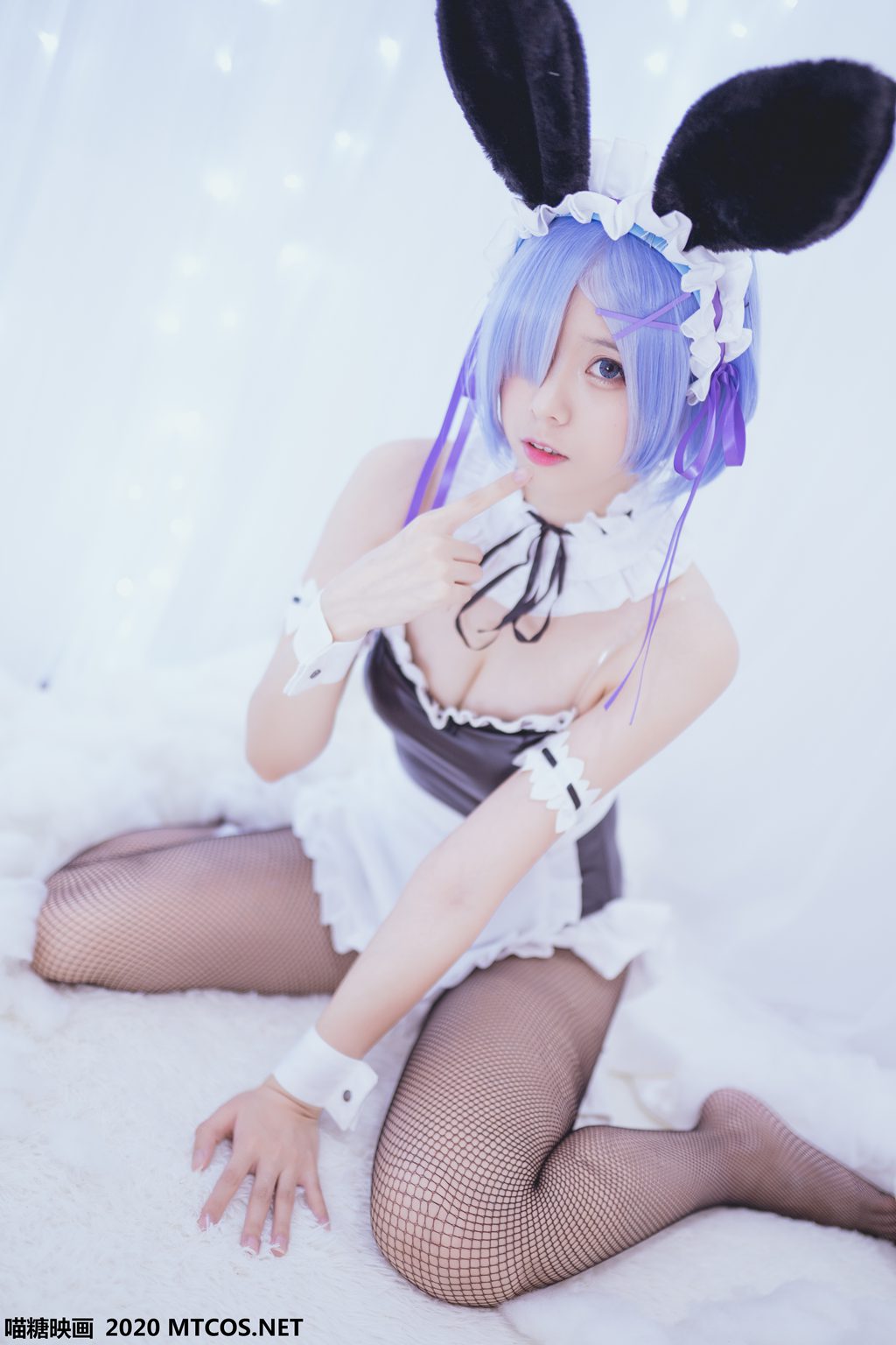 喵糖映画少女 TML.012 蕾姆兔女郎[26P／266MB] 其它写真-第2张
