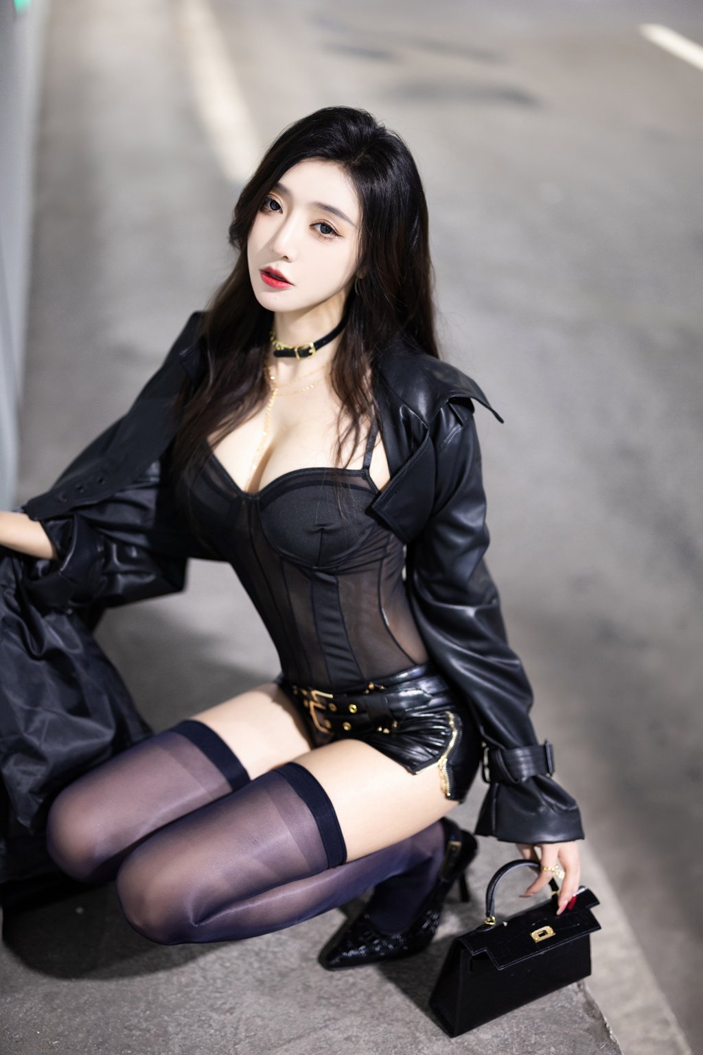 秀人模特@王馨瑶Yanni –停车场[119P/989MB] 年费专享-第2张