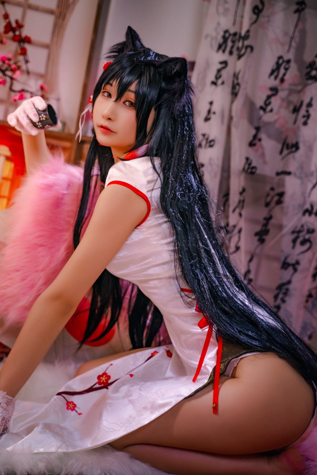 动漫博主＠可可老师 爱宕高雄旗袍双人[46P-262M] 网红写真-第2张