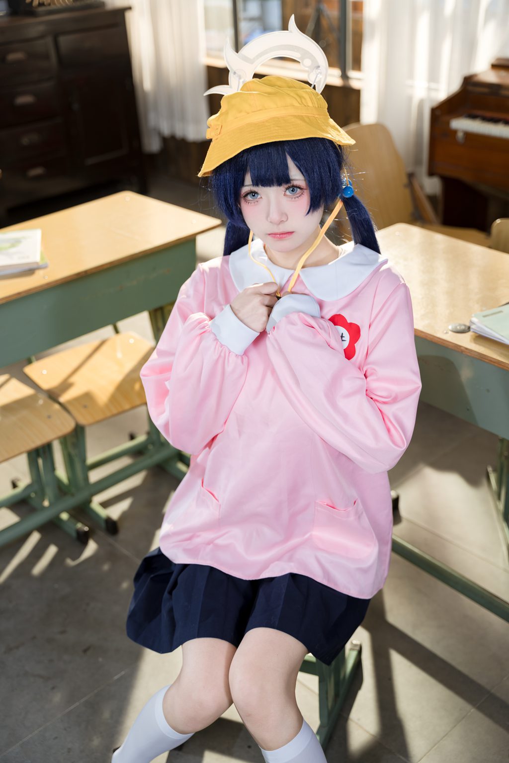 人气Coser@九柒喵 妃咲幼稚园 (蔚蓝档案) [25P-111M] 网红写真-第2张
