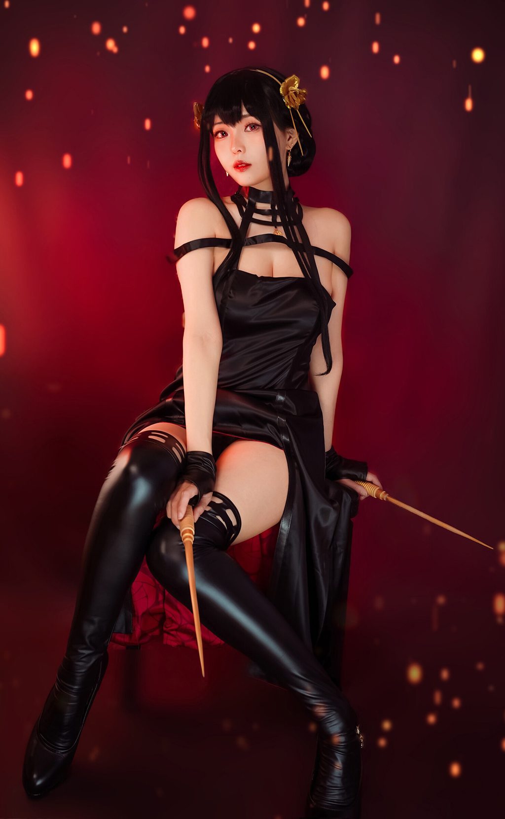 台湾Coser@ElyEE子  Yor Forger [17P11MB] 网红写真-第1张