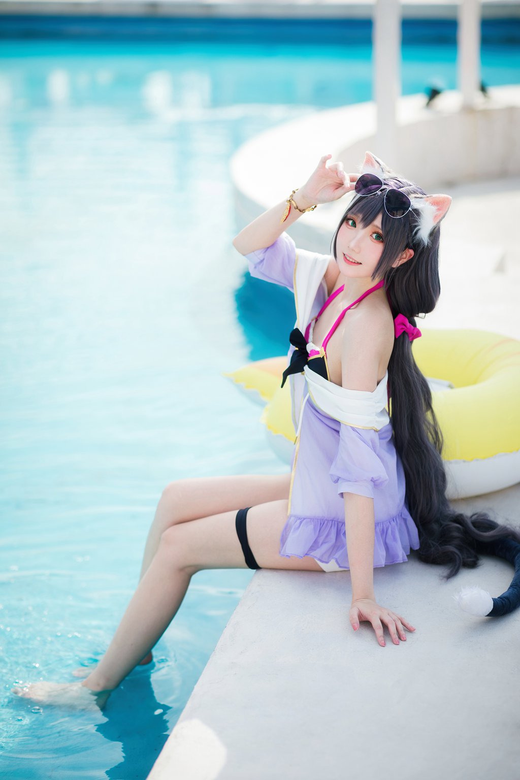 动漫Coser@瓜希酱 公主连结 凯露夏日 Kyaru [21P-87MB] 网红写真-第1张