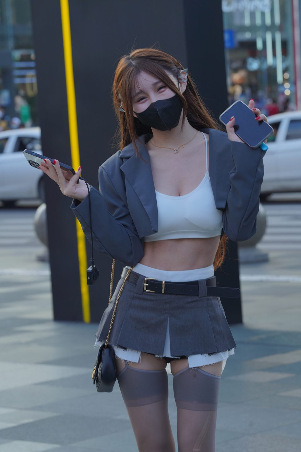 魔镜街拍 NO.203-精选街拍-波涛汹涌大白腿美女 [196P/291MB] 其它写真-第1张