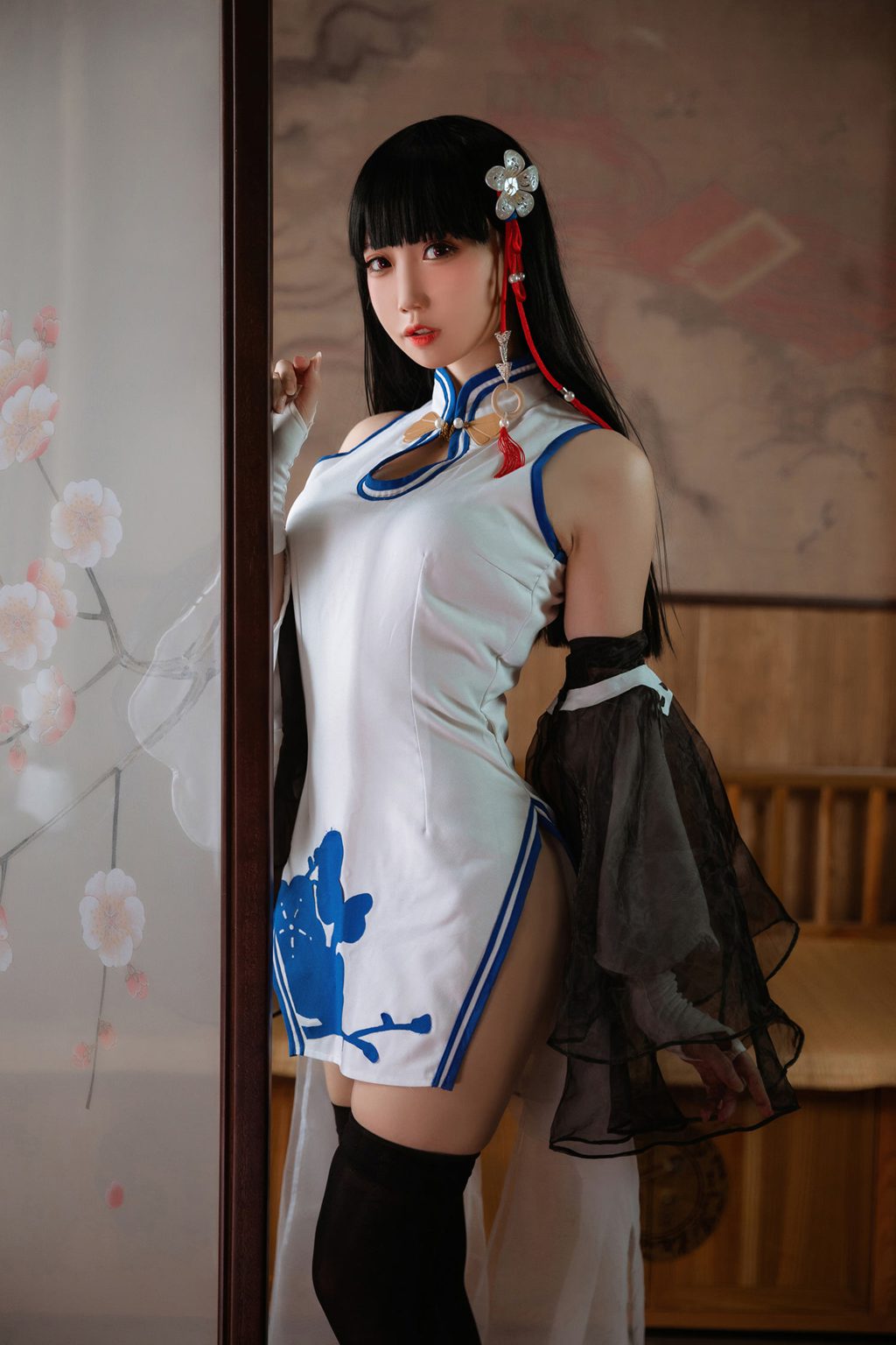 动漫博主@焖焖碳 碧蓝航线 逸仙[23P-338.2M] 网红写真-第1张