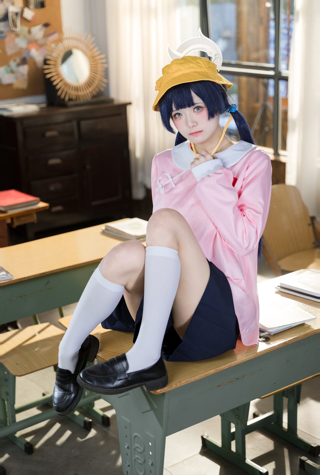 人气Coser@九柒喵 妃咲幼稚园 (蔚蓝档案) [25P-111M] 网红写真-第1张