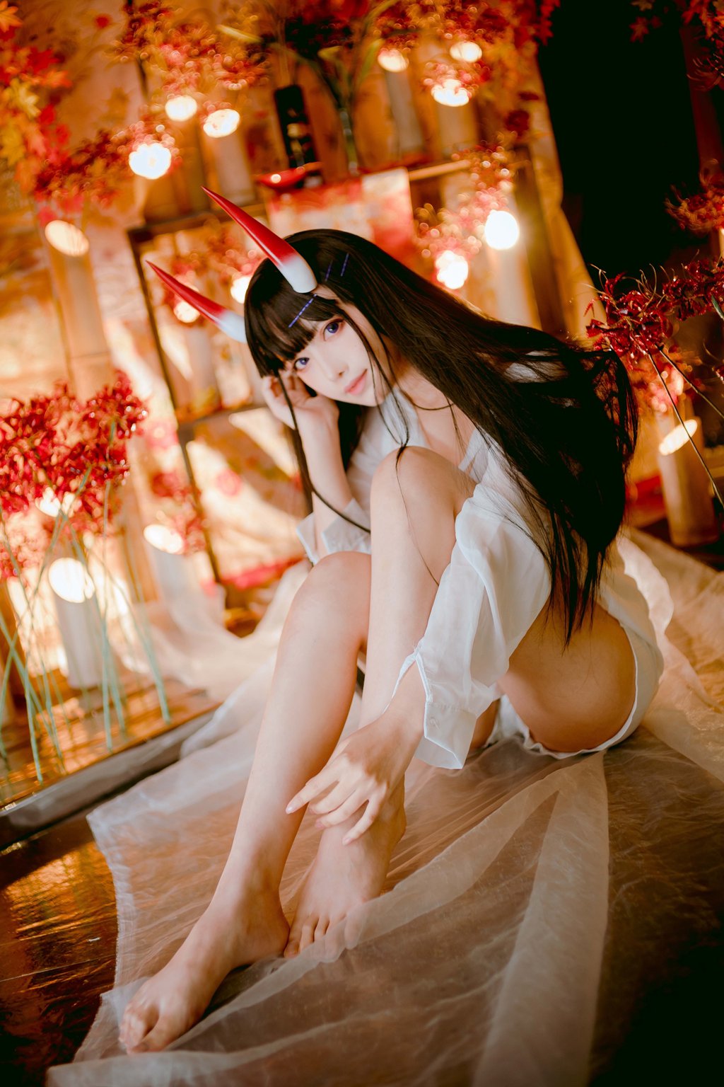 人气动漫Coser@Shika小鹿鹿 能代六叠间[17P-1V-125M] 网红写真-第1张