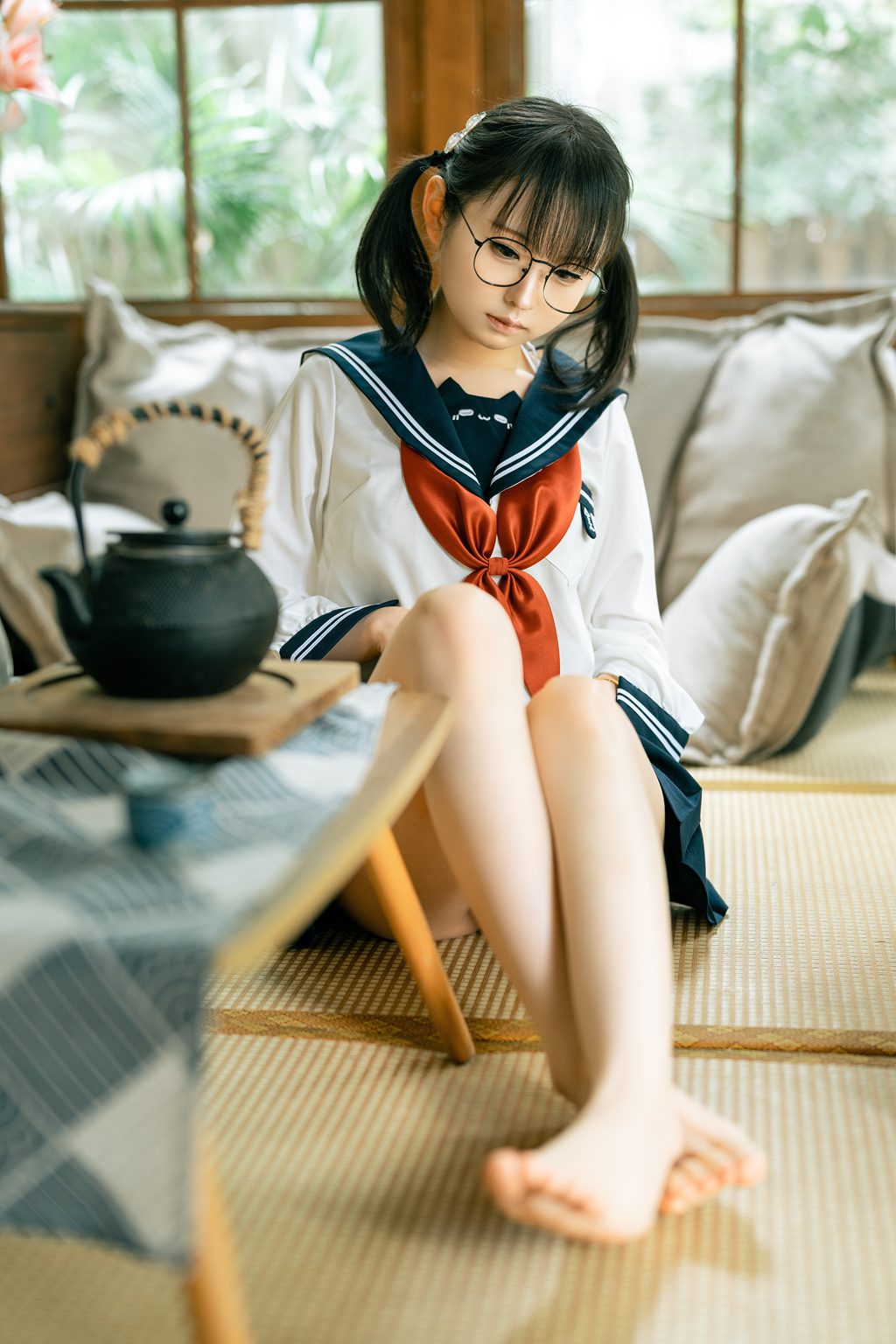 网紅Coser@幼水铃衣 –双马尾[79P-1V-1.42G] 网红写真-第1张