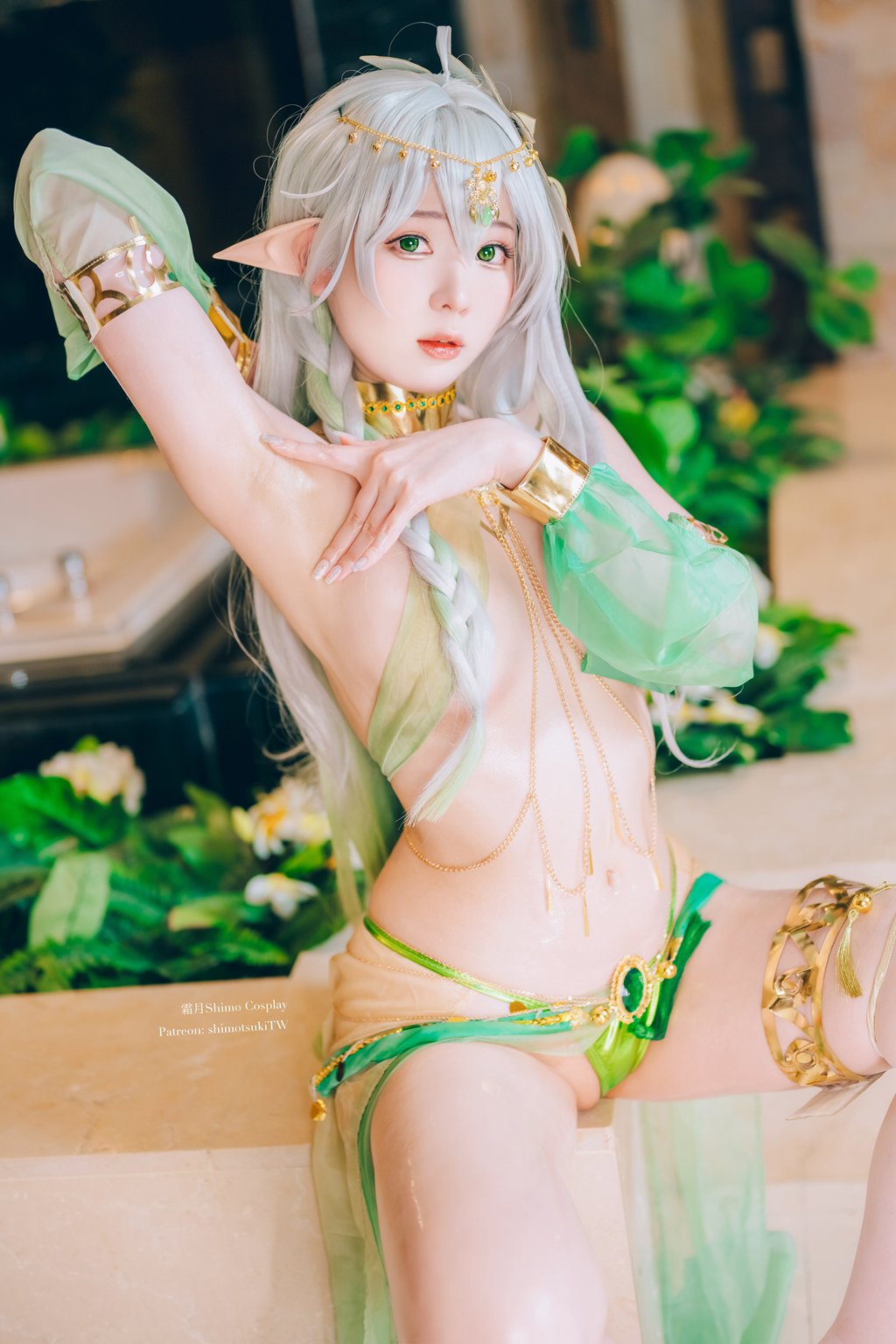 网紅Coser@霜月shimo Nahida[24P-227M] 网红写真-第4张