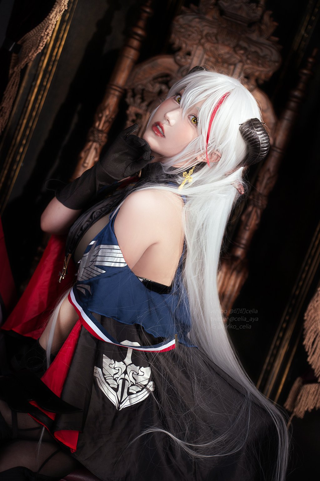 动漫博主@切切celia 碧蓝航线 埃吉尔[32P-2V-107M] 网红写真-第4张