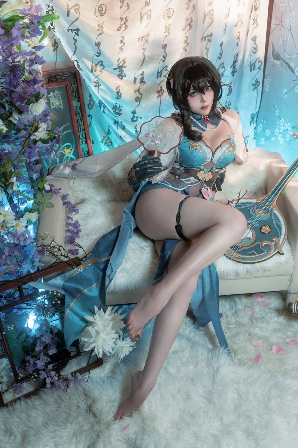 动漫博主@Natsuko_夏夏子 崩坏：星穹铁道 阮梅[76P-547.1M] 网红写真-第4张