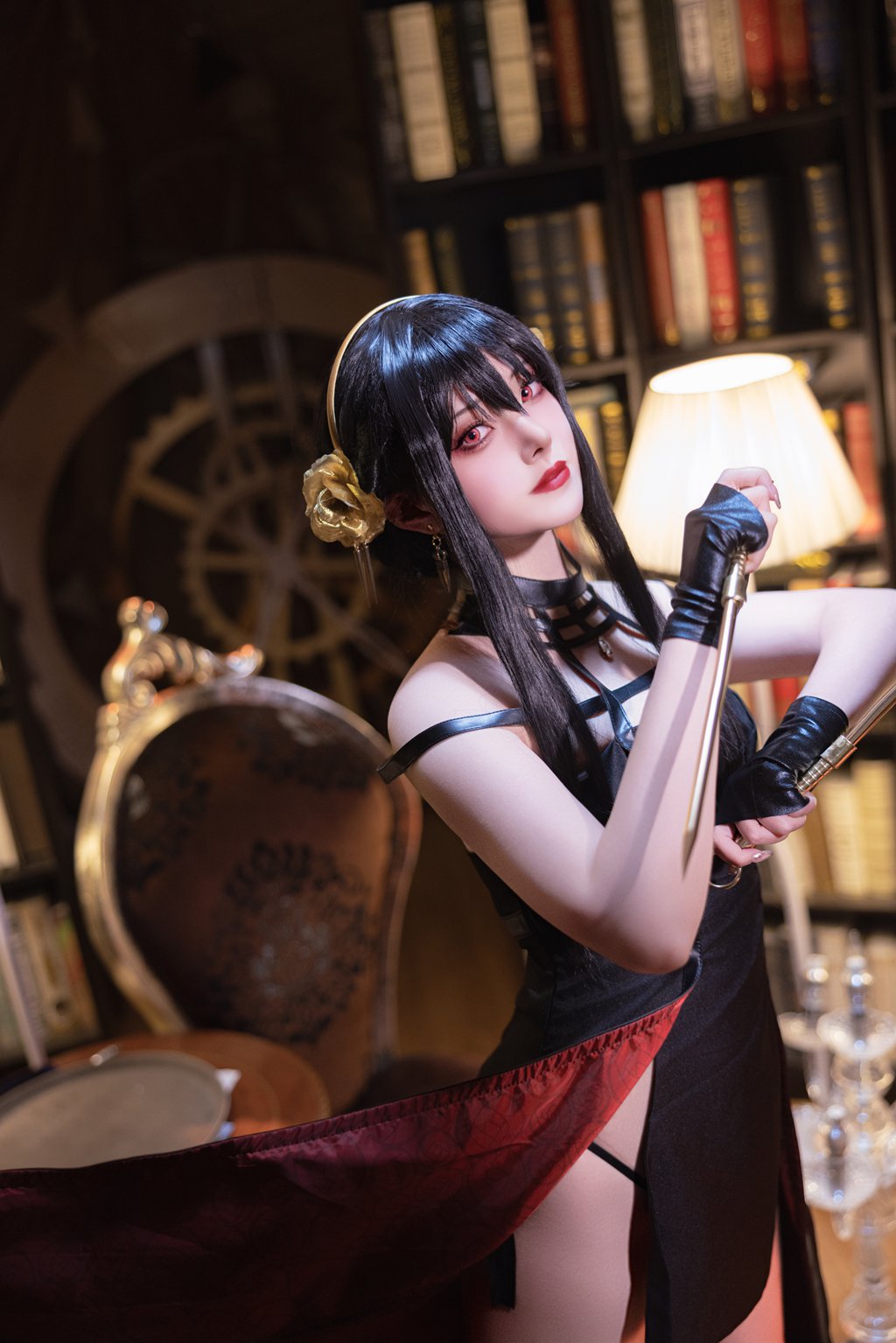 动漫博主@Natsuko_夏夏子 间谍过家家 约尔[64P-409.1M] 网红写真-第4张