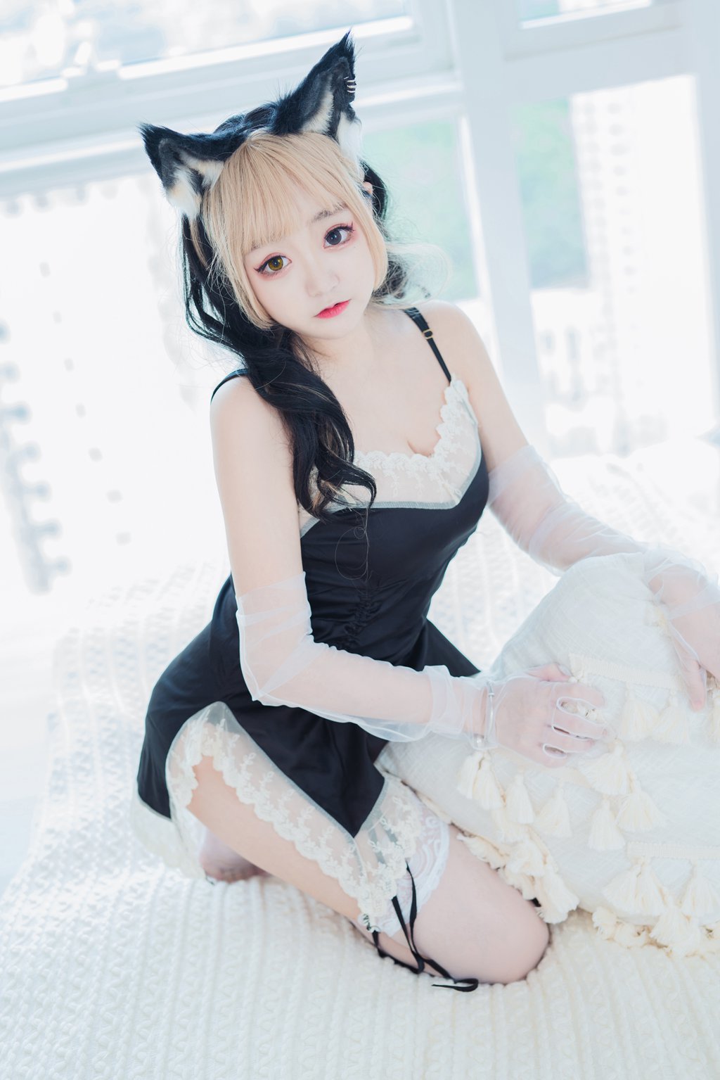 微博人气Coser@-桃夭葵- 森林猫猫 [41P/400MB] 网红写真-第4张