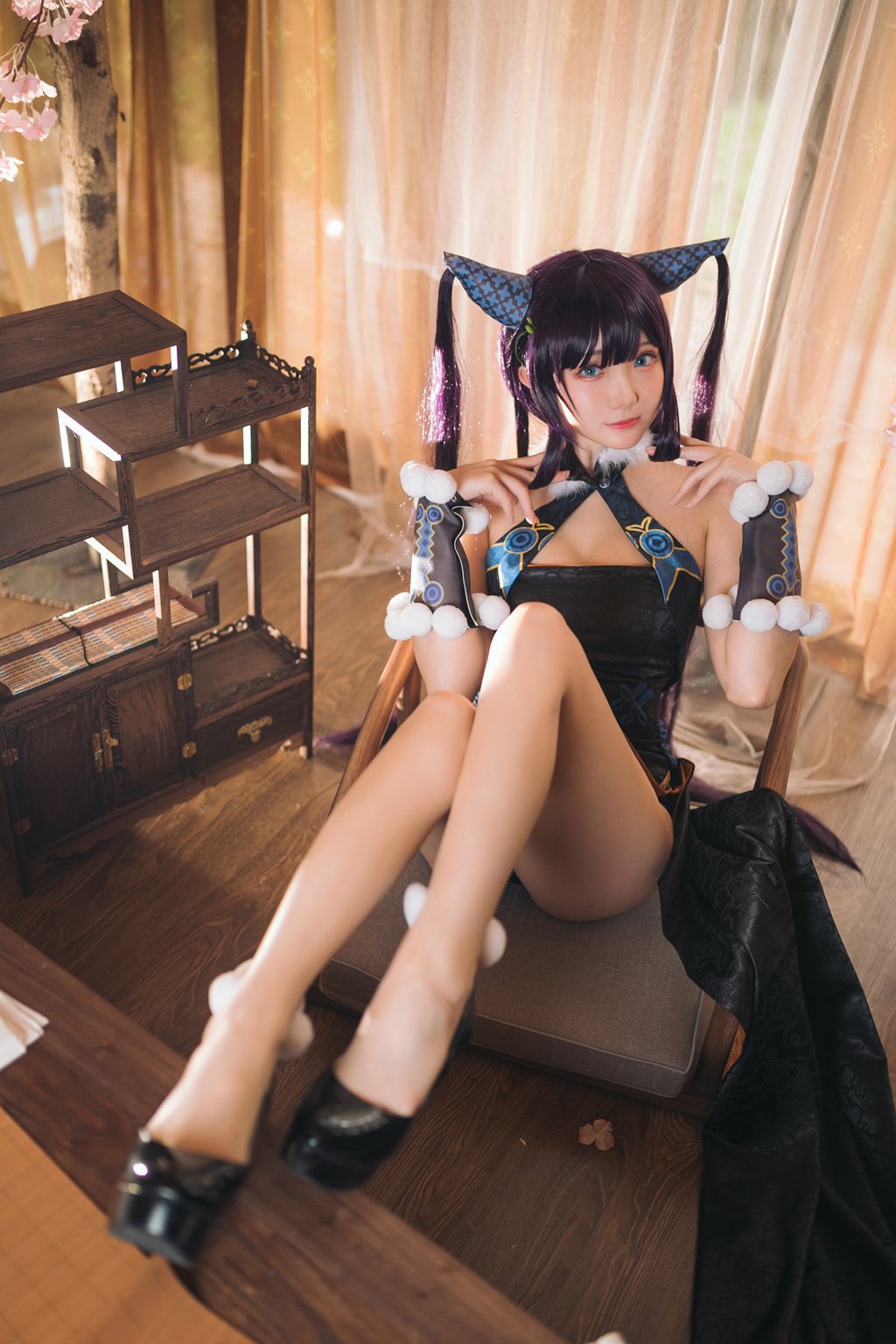 动漫Coser@瓜希酱 杨贵妃 [28P-136MB] 网红写真-第4张