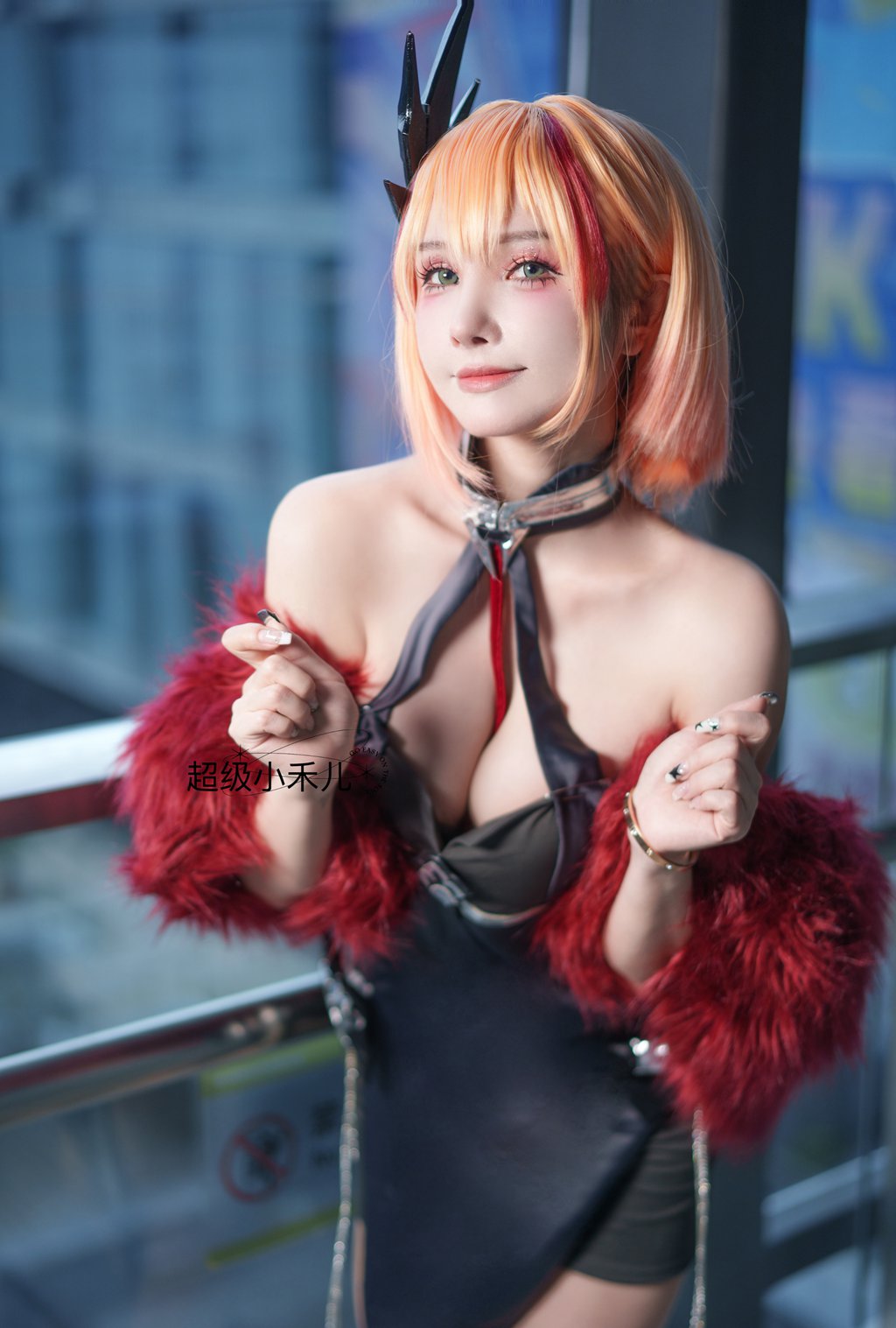 网紅Coser@一千只猫薄禾 –碧蓝航线 罗恩苍翠[16P-52.3M] 网红写真-第4张