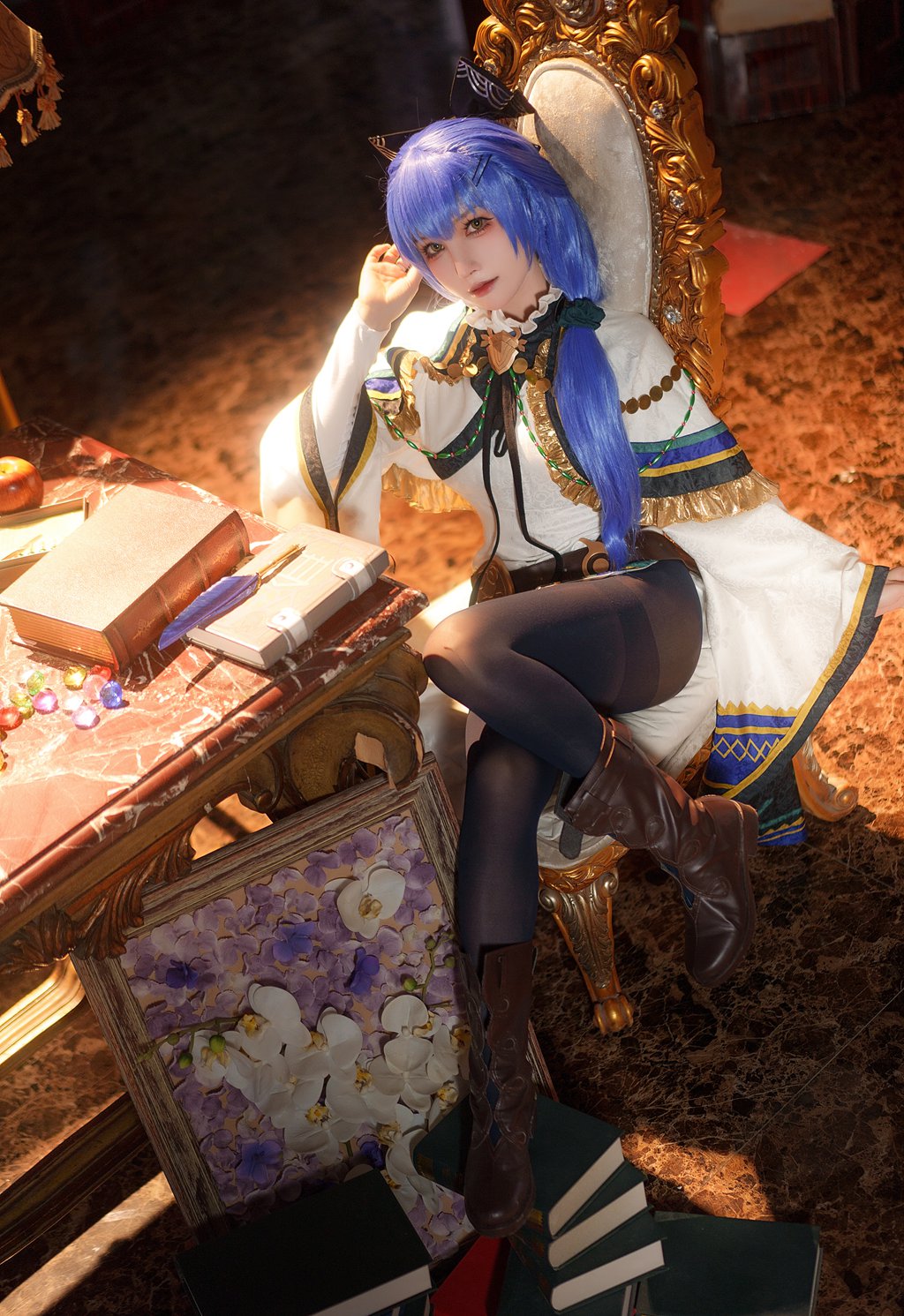网紅Coser@一千只猫薄禾 –魔女 安洁[18P-234.4M] 网红写真-第4张
