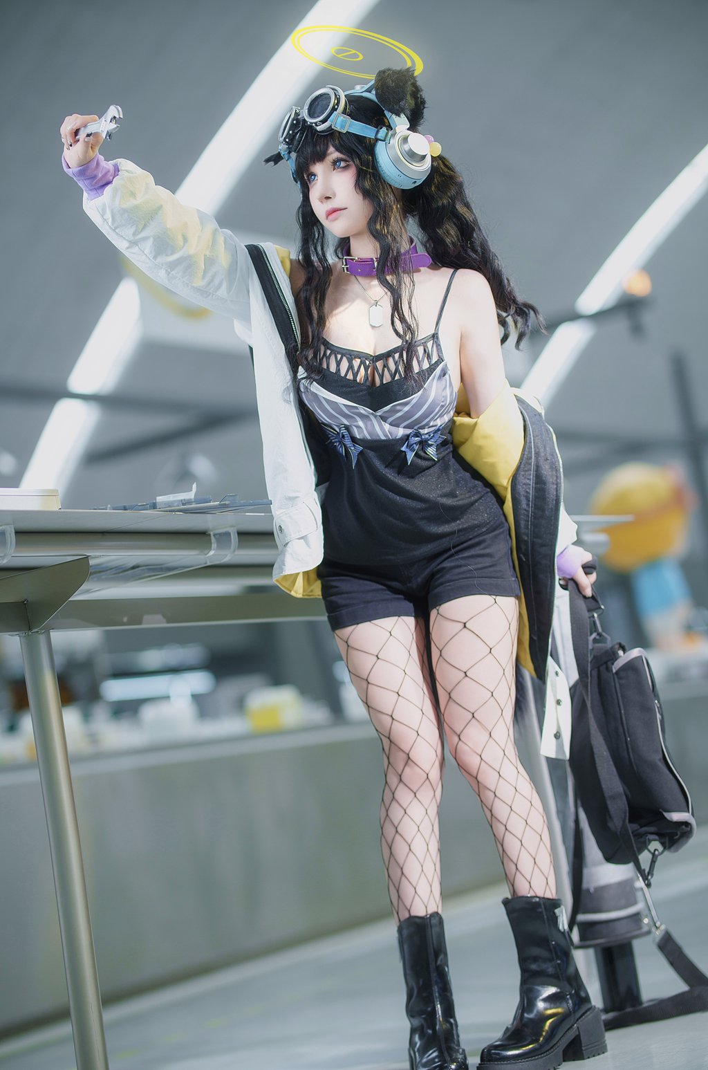 网紅Coser@一千只猫薄禾 –蔚蓝档案 阿洛娜[17P-179M] 网红写真-第4张