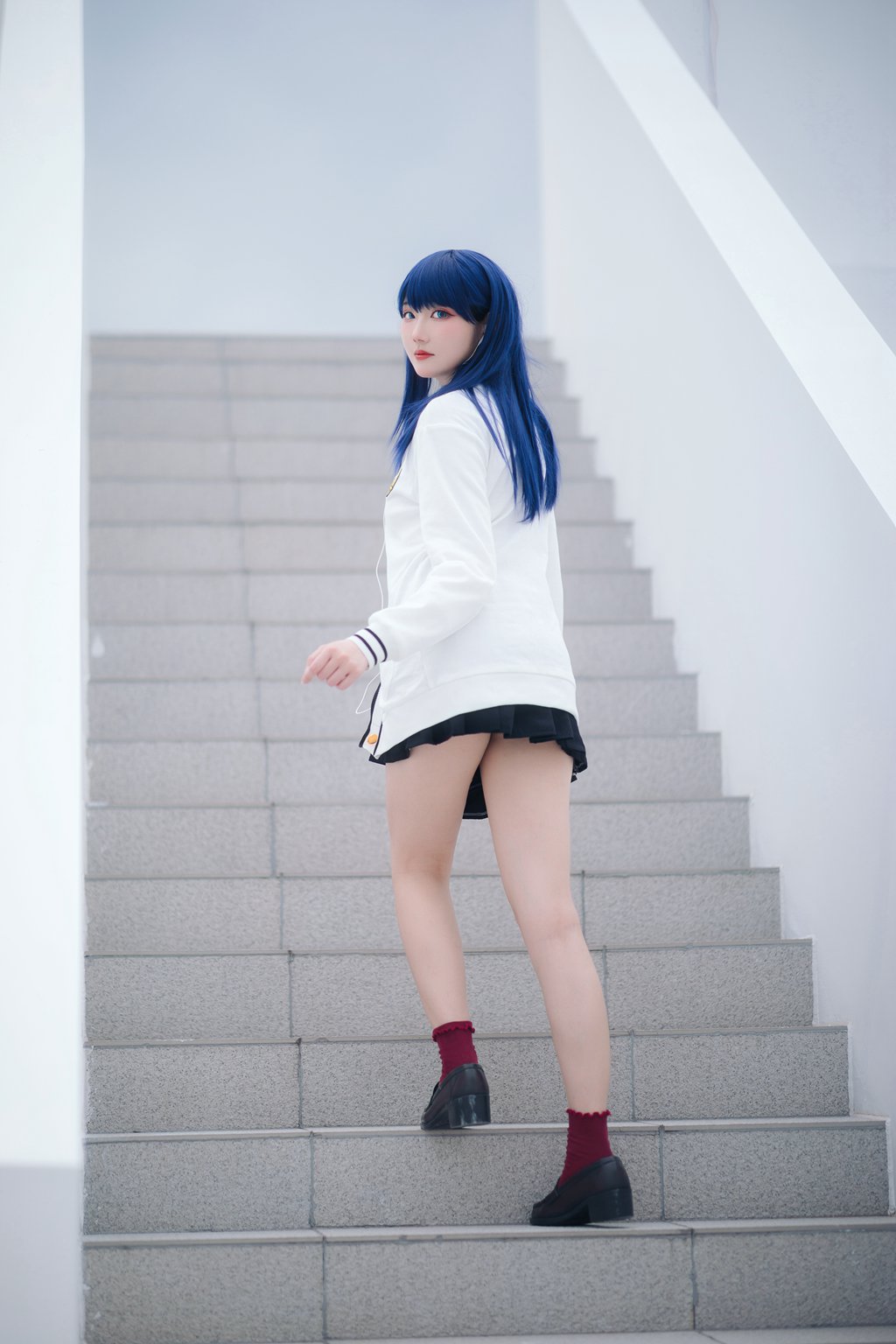 动漫Coser@瓜希酱 宝多六花 制服 [16P/63MB] 网红写真-第4张