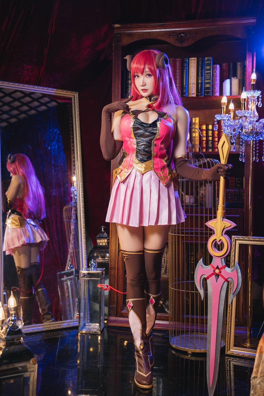 动漫Coser@瓜希酱 公主连结 支仓伊绪 [22P/159MB] 网红写真-第4张