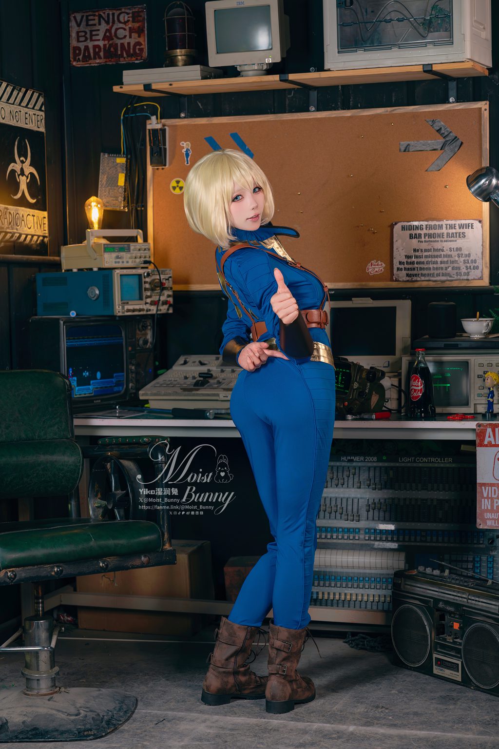 网紅博主@咬一口兔娘(黏黏团子兔) 十二月作品『辐射-灰烬余生』[75P 1V-1.29G] 网红写真-第3张