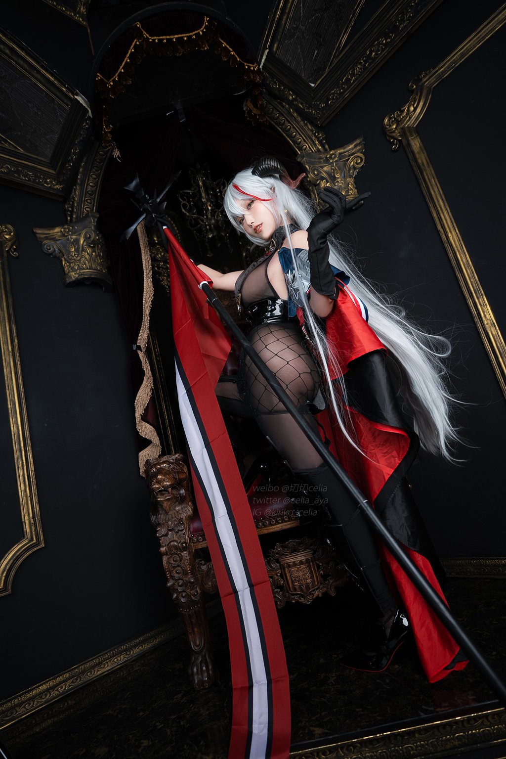 动漫博主@切切celia 碧蓝航线 埃吉尔[32P-2V-107M] 网红写真-第3张