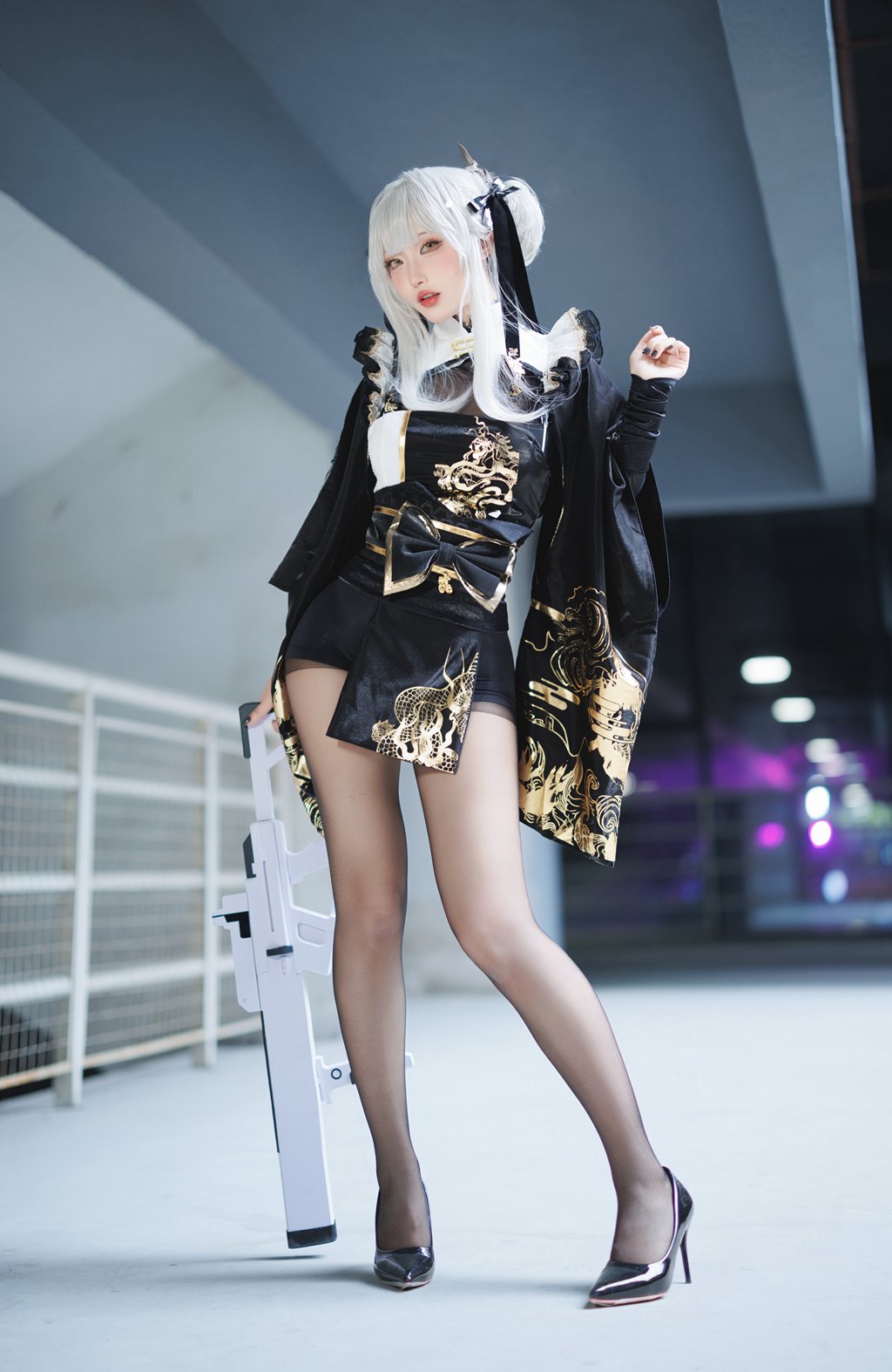 动漫博主@切切celia Nikke胜利女神 布兰浴衣 [17P-119MB] 网红写真-第3张