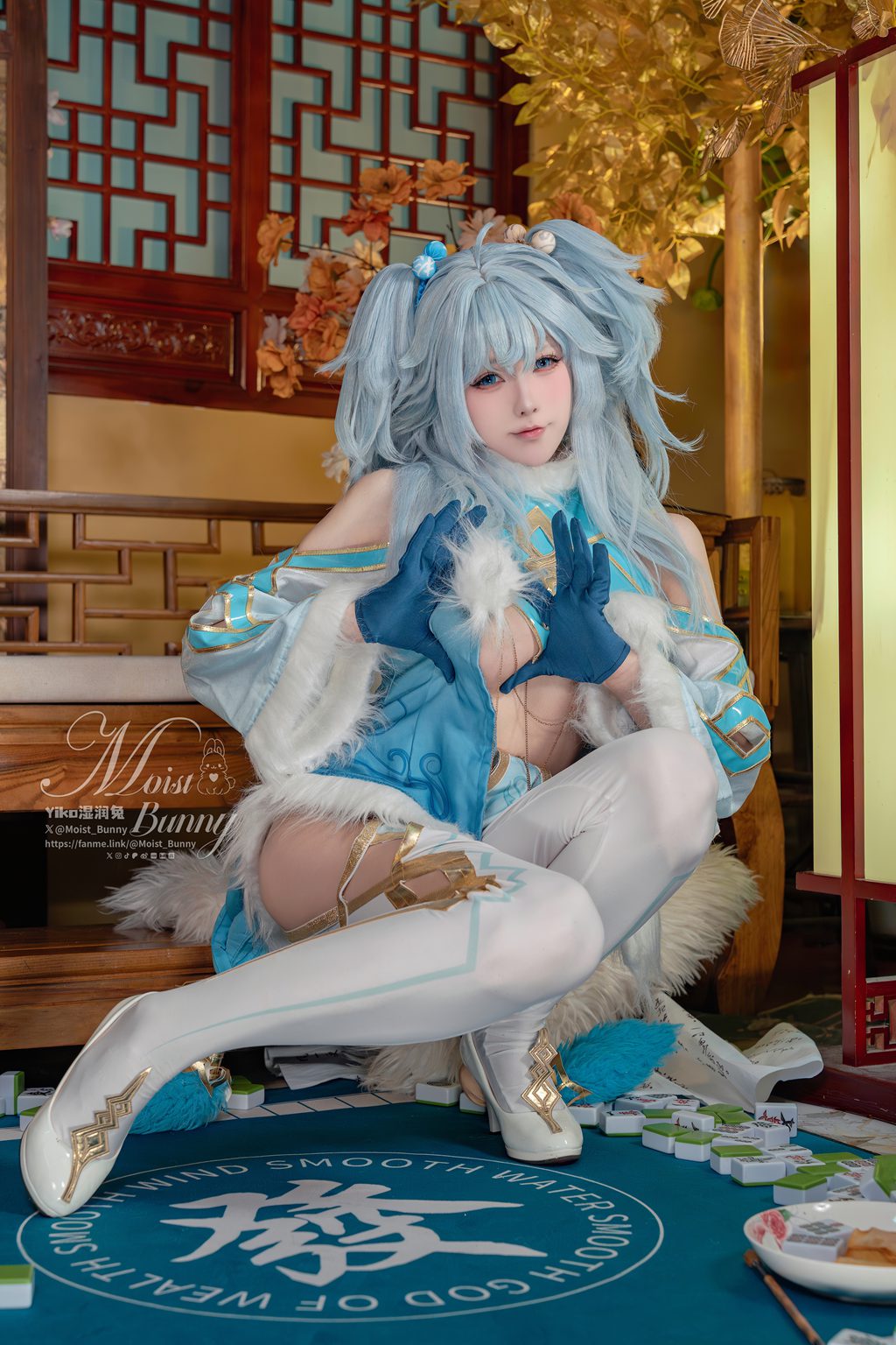 网紅博主@咬一口兔娘(黏黏团子兔) 25年01月作品『妙手回春-芙洛伦』E：ku[78P-1V-1.35G] 网红写真-第2张