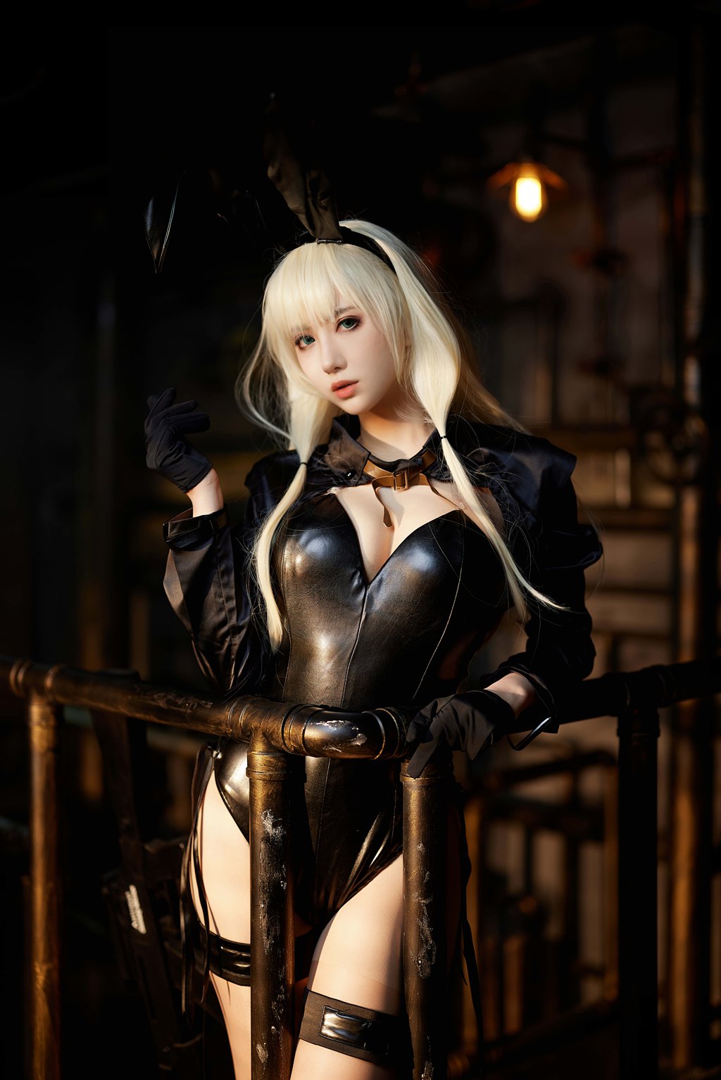 人气动漫Coser@Shika小鹿鹿 少女前线 AN94兔女郎[35P-207.2M] 网红写真-第3张