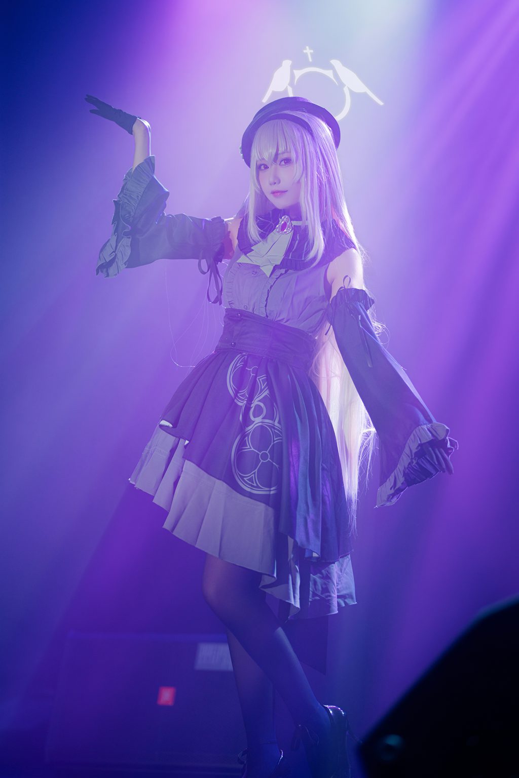 动漫博主@lunananya 歌住樱子 (idol) (蔚蓝档案) [37P-235MB] 网红写真-第3张