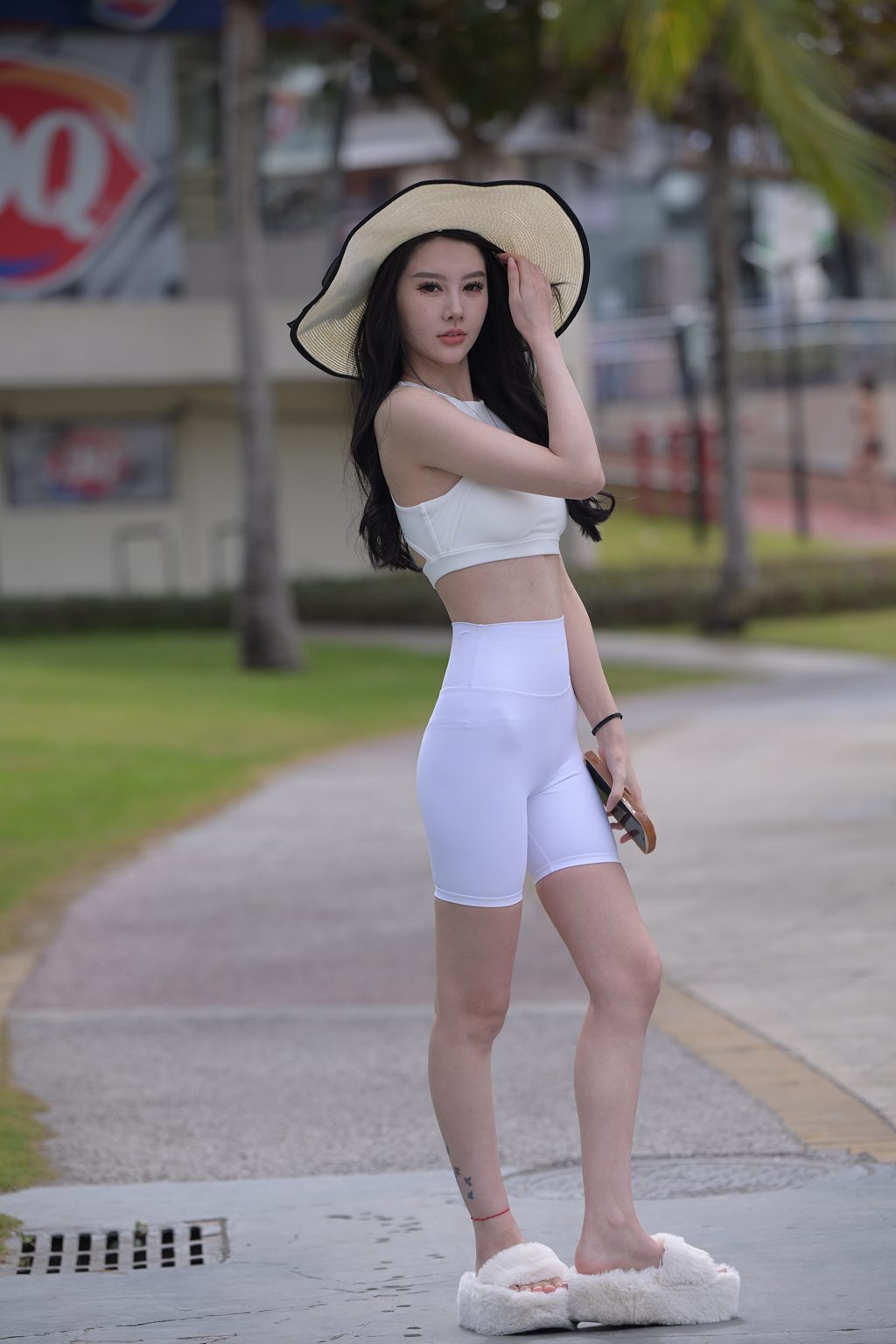 魔镜街拍 NO.262-精选街拍-不吃鸡蛋街拍作品 – 白色短裤美女[715P/732MB] 其它写真-第3张