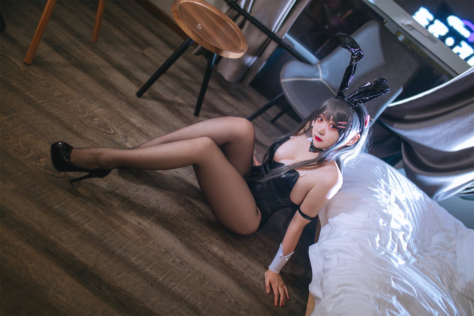 微博人气Coser@-桃夭葵- 麻衣学姐 [63P/455MB] 网红写真-第3张