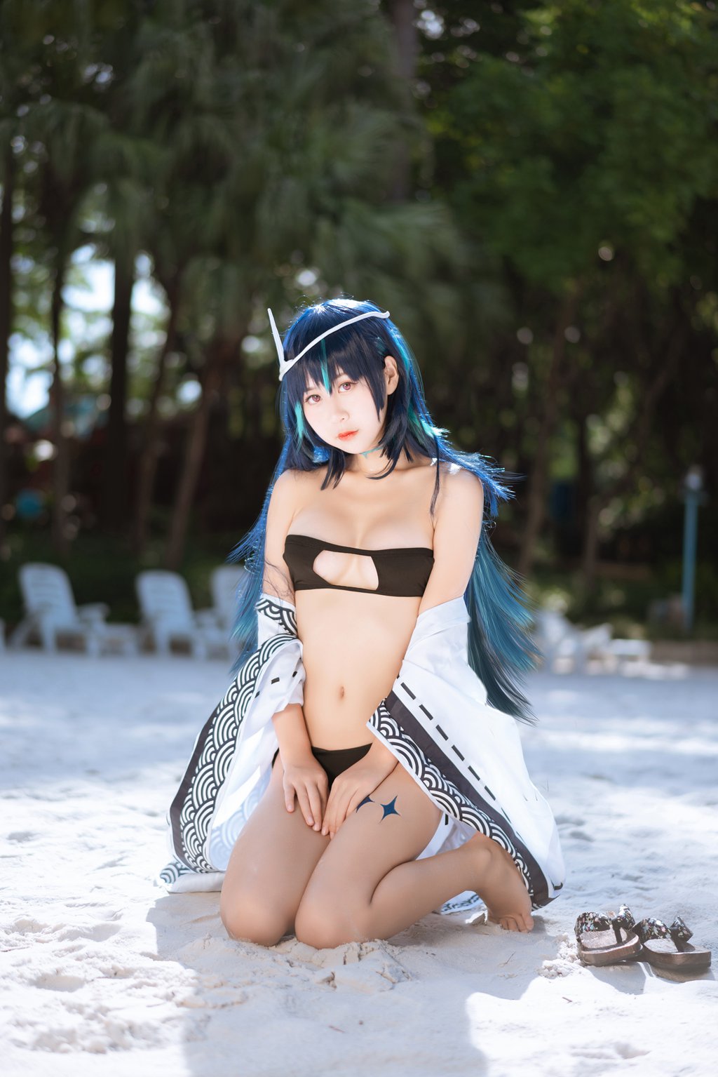 动漫博主@萌芽儿o0 幽灵妹妹[31P-263M] 网红写真-第3张