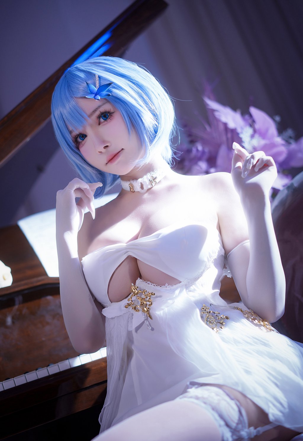 网紅Coser@一千只猫薄禾 –恰巴耶夫[15P-3V-24M] 网红写真-第3张