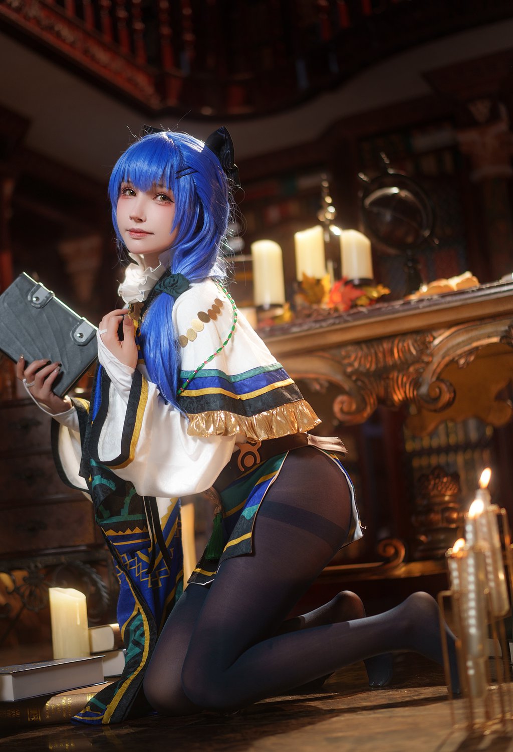 网紅Coser@一千只猫薄禾 –魔女 安洁[18P-234.4M] 网红写真-第3张