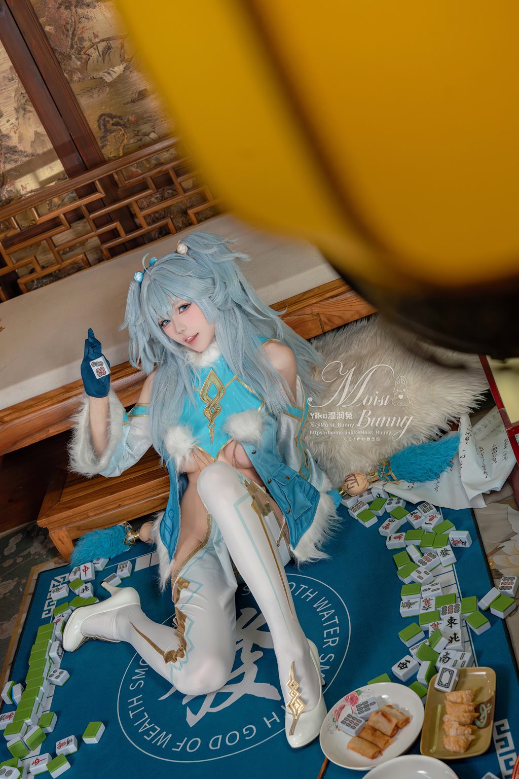 网紅博主@咬一口兔娘(黏黏团子兔) 25年01月作品『妙手回春-芙洛伦』E：ku[78P-1V-1.35G] 网红写真-第1张