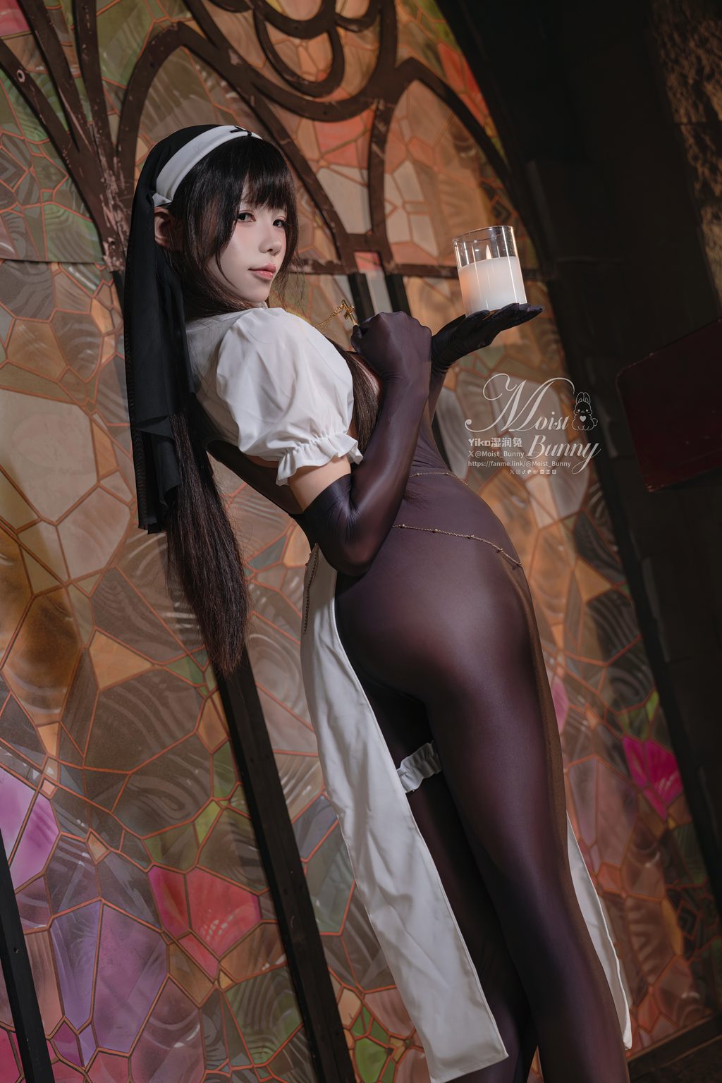 网紅博主@咬一口兔娘(黏黏团子兔) 25年01月作品『布道圣女』Abracadabra·傲慢扭胯舞[73P-1V-1.90G] 网红写真-第2张