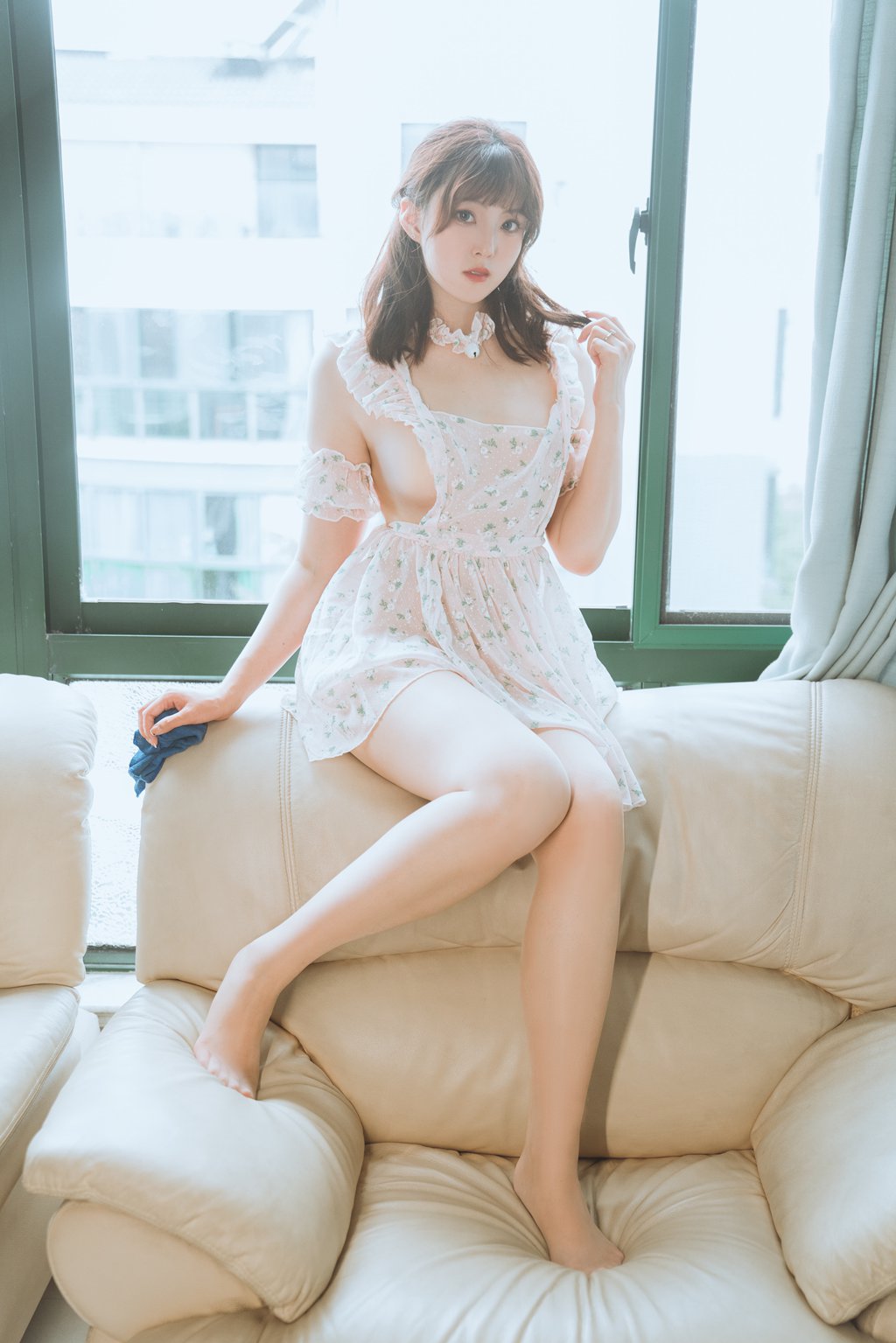 动漫博主@Natsuko_夏夏子 碎花围裙[55P-423.8M] 网红写真-第2张