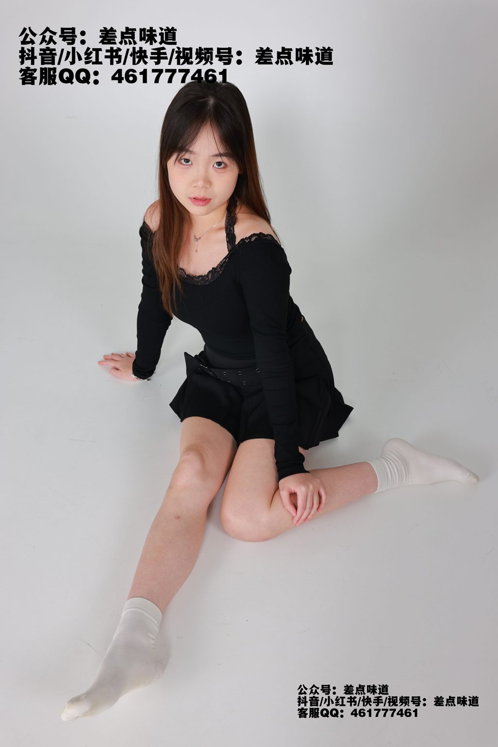 差点映画 第60期-小琪-长袖上衣＋短裙（照片版）[200P/539MB] 单购-第2张