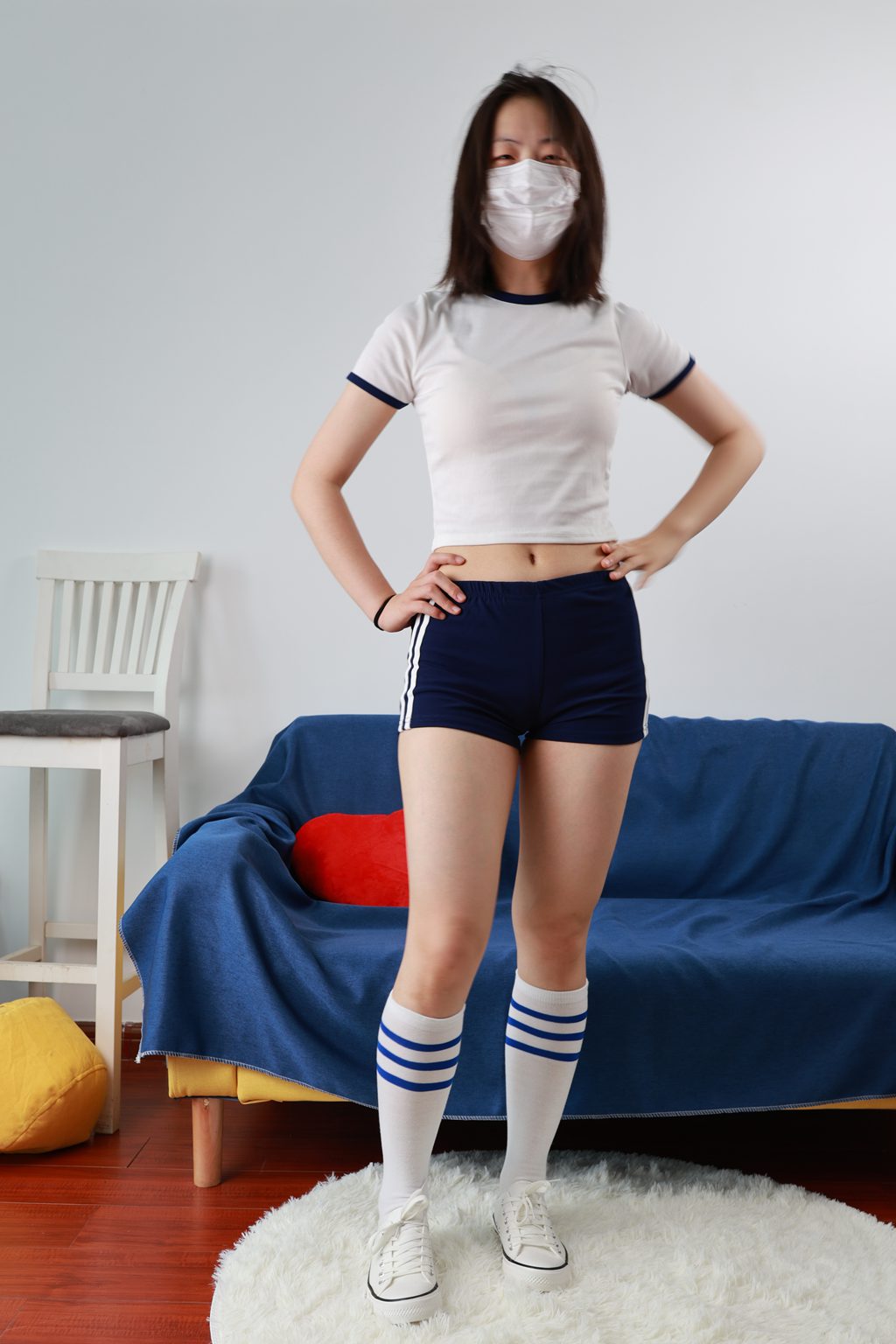 三禾摄影 NO.066 体操服 运动袜 帆布鞋 [277P/2V/1.77GB] 三禾摄影-第2张