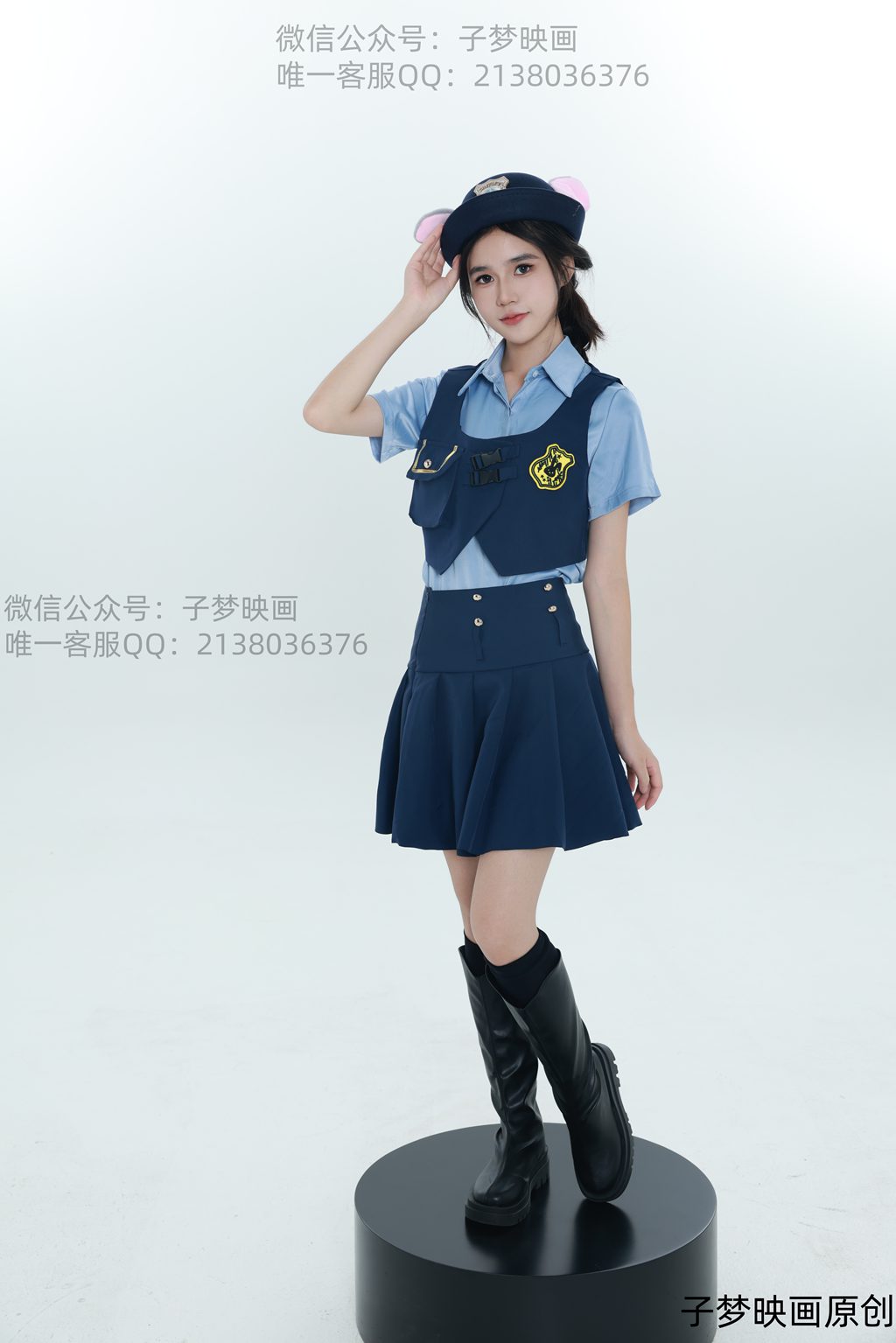 差点映画 第221期-乔乔-COS兔子警官（照片版）[100P/454MB] 单购-第2张