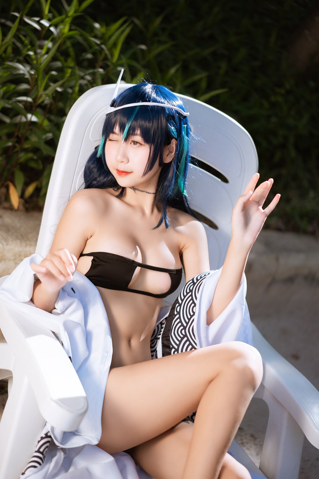 动漫博主@萌芽儿o0 幽灵妹妹[31P-263M] 网红写真-第2张