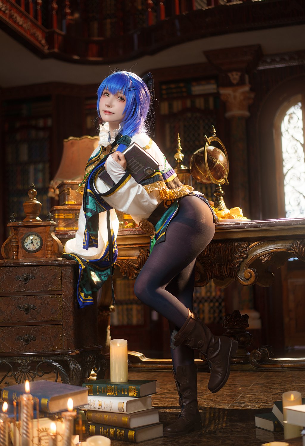 网紅Coser@一千只猫薄禾 –魔女 安洁[18P-234.4M] 网红写真-第2张