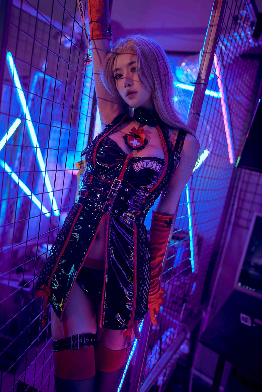 人气动漫Coser@Shika小鹿鹿 特工护士[28P-133M] 网红写真-第1张