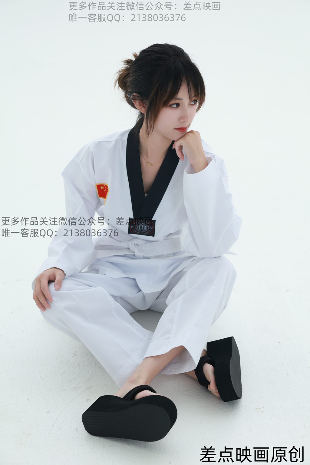 差点映画 第219期-红红-跆拳道女神（照片版）[100P/541MB] 单购-第1张