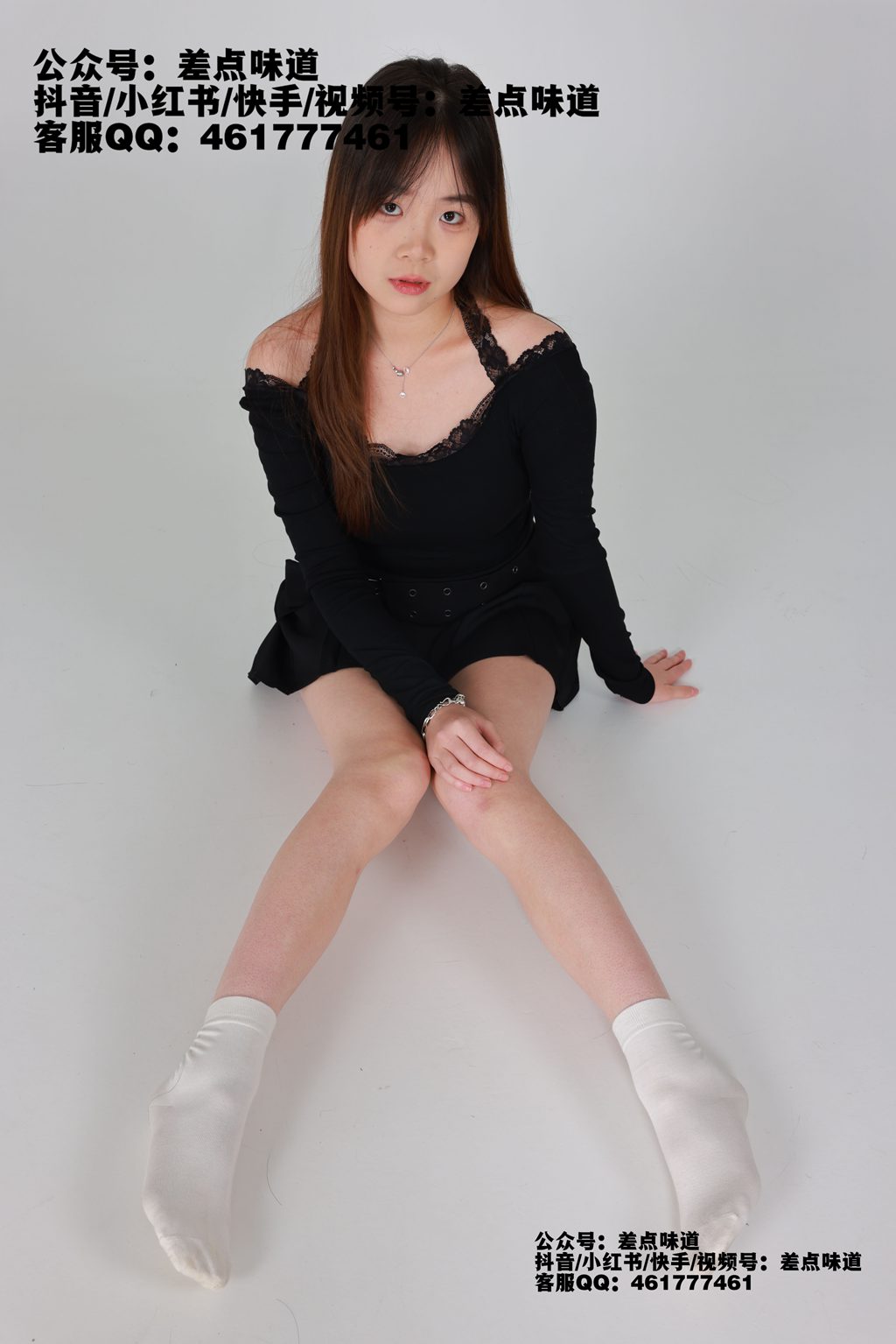 差点映画 第60期-小琪-长袖上衣＋短裙（照片版）[200P/539MB] 单购-第1张