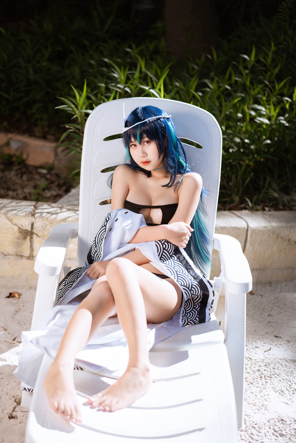 动漫博主@萌芽儿o0 幽灵妹妹[31P-263M] 网红写真-第1张