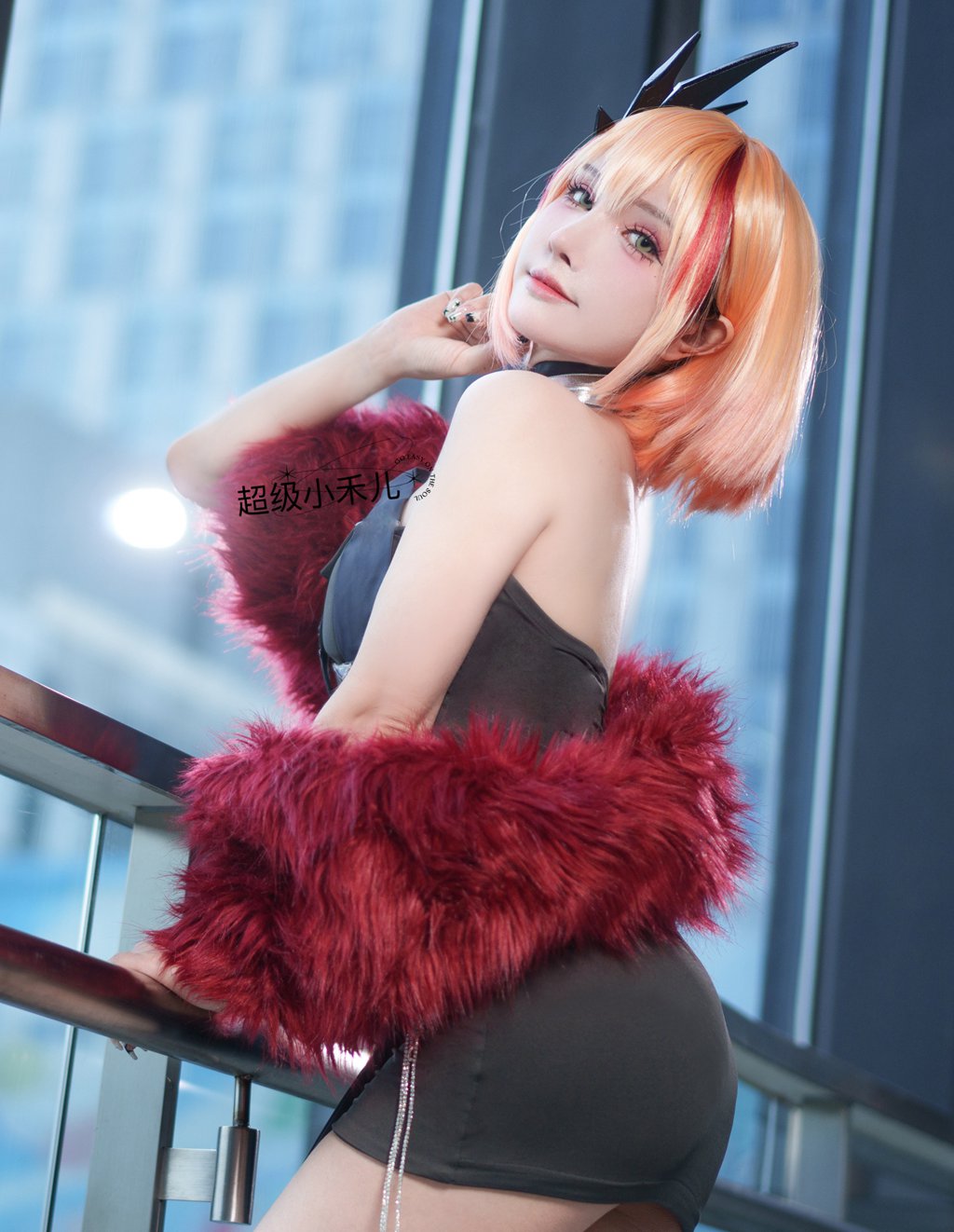 网紅Coser@一千只猫薄禾 –碧蓝航线 罗恩苍翠[16P-52.3M] 网红写真-第1张