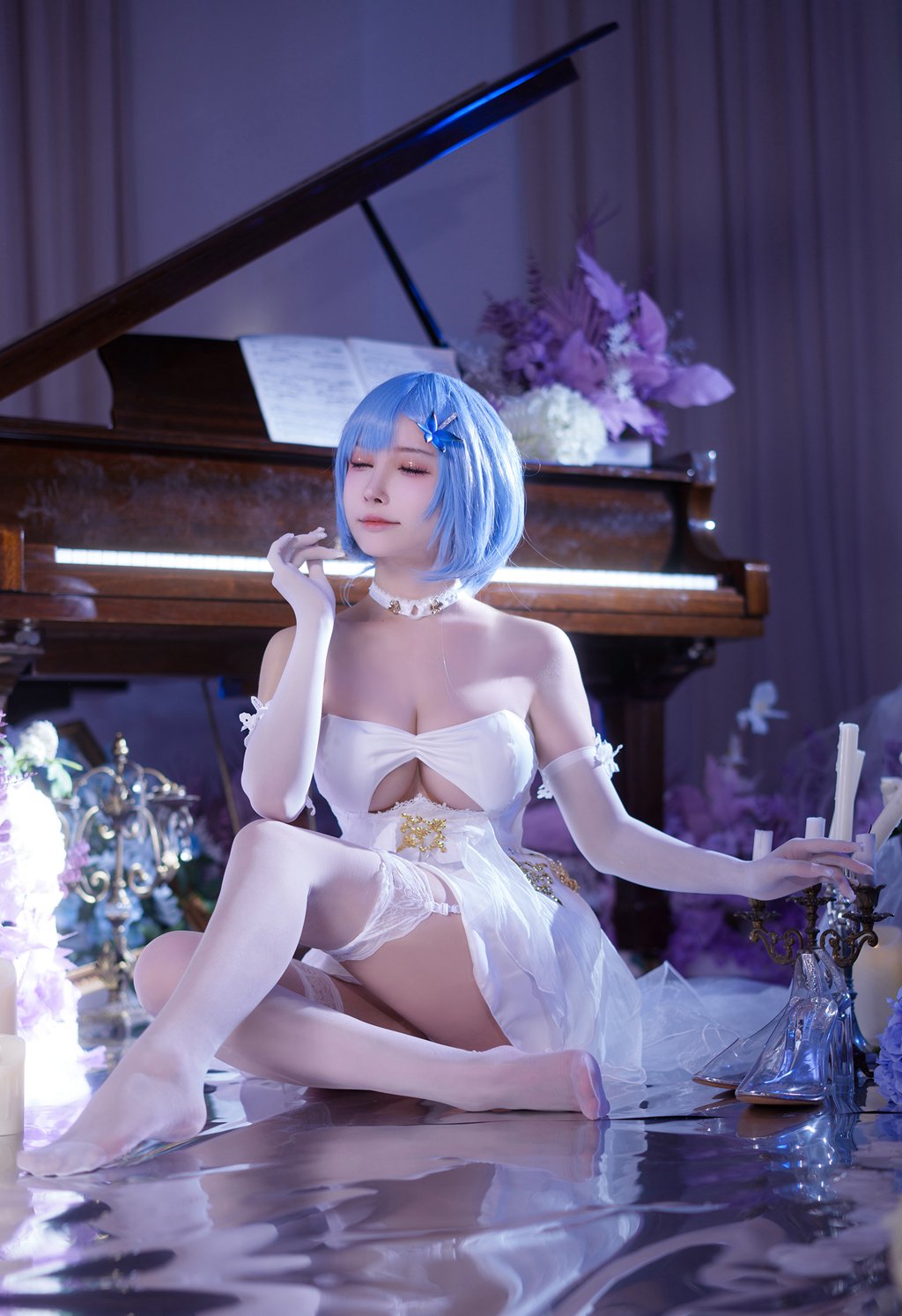 网紅Coser@一千只猫薄禾 –恰巴耶夫[15P-3V-24M] 网红写真-第1张