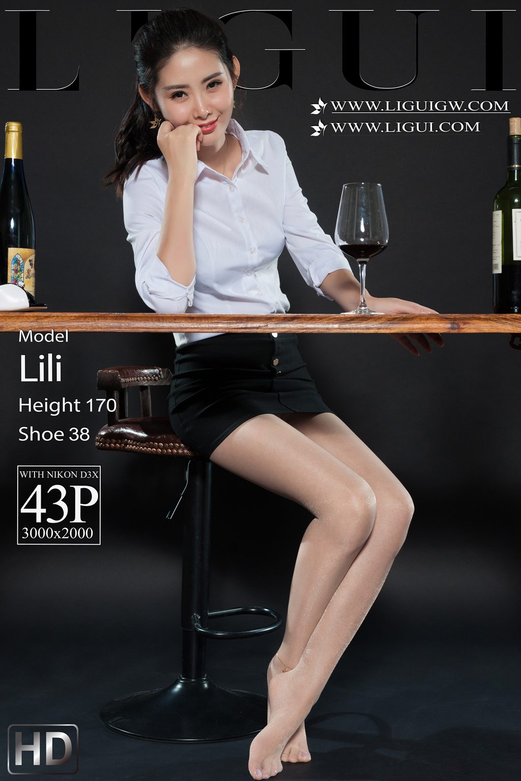 [Ligui丽柜] 2025.11.24《红酒美仁与丝袜》丽丽 Li li [44P/47MB] Ligui丽柜-第1张