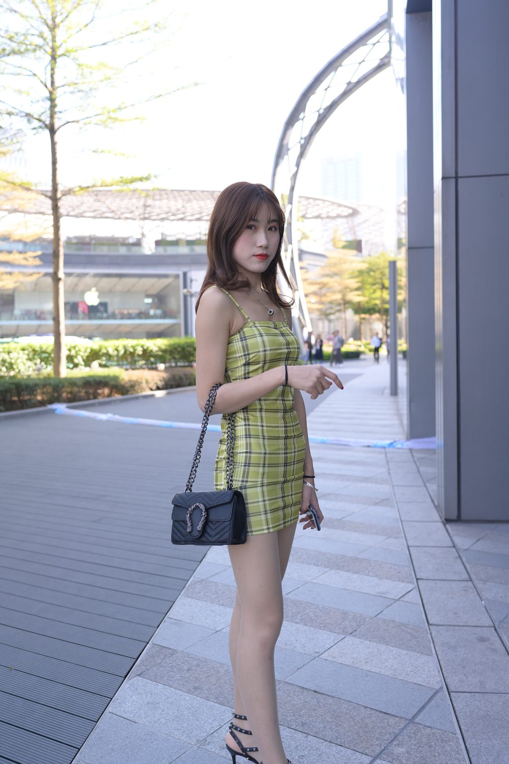 魔镜街拍 NO.246-楼楼肉丝包臀裙[363P/7.02GB] 其它写真-第1张