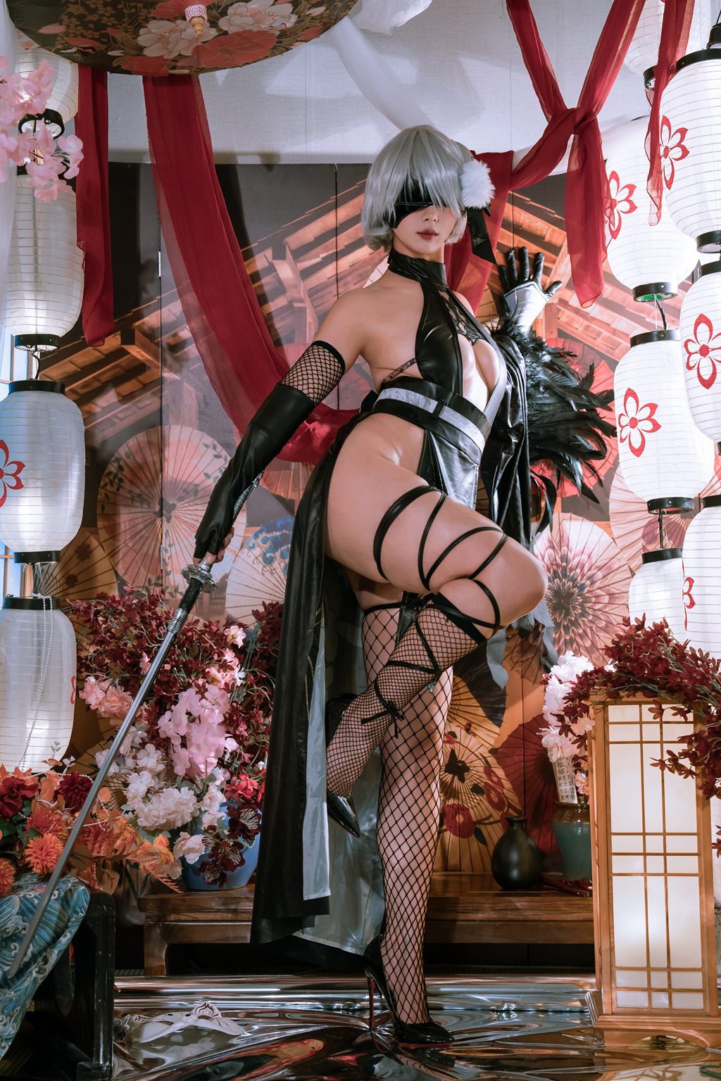 动漫Coser@云溪溪 2B YoRHa No.2 Type B 下 [195P/1.98G] 网红写真-第4张